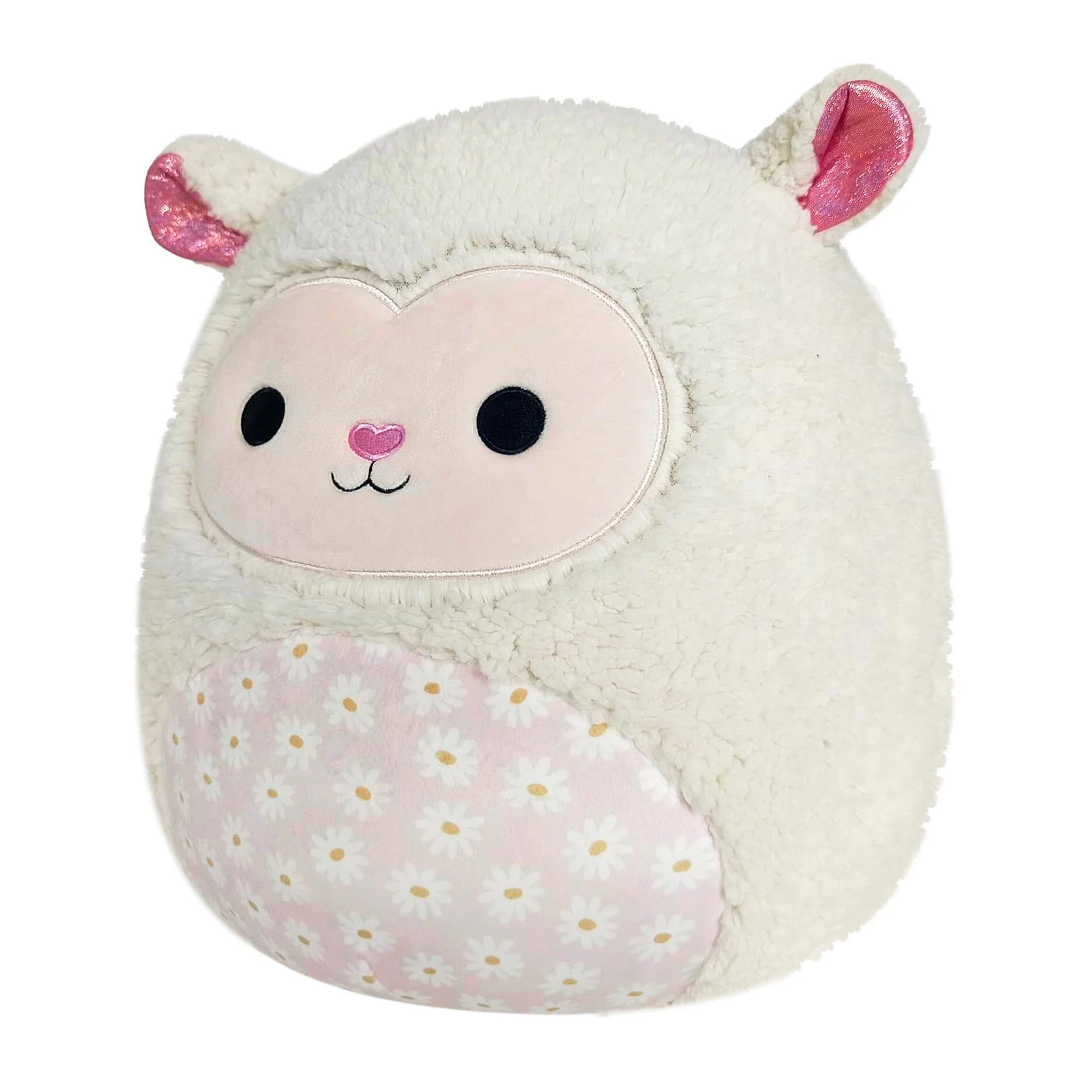 14-Inch Sophie the Cream Lamb with Daisy Flower Belly - Image 2