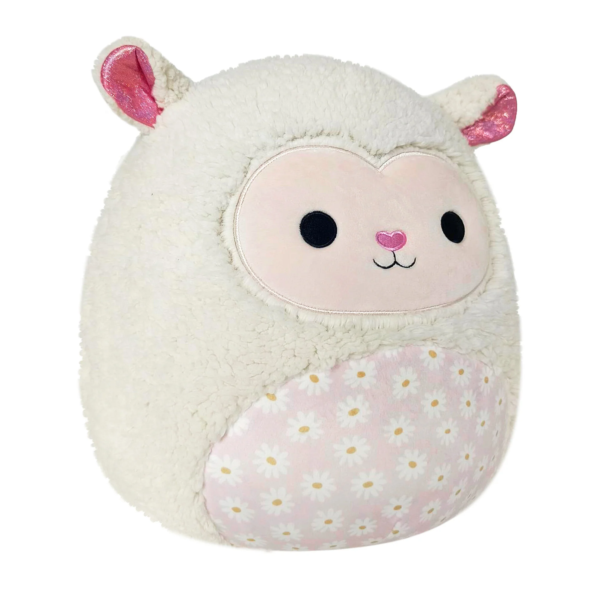 14-Inch Sophie the Cream Lamb with Daisy Flower Belly - Image 5