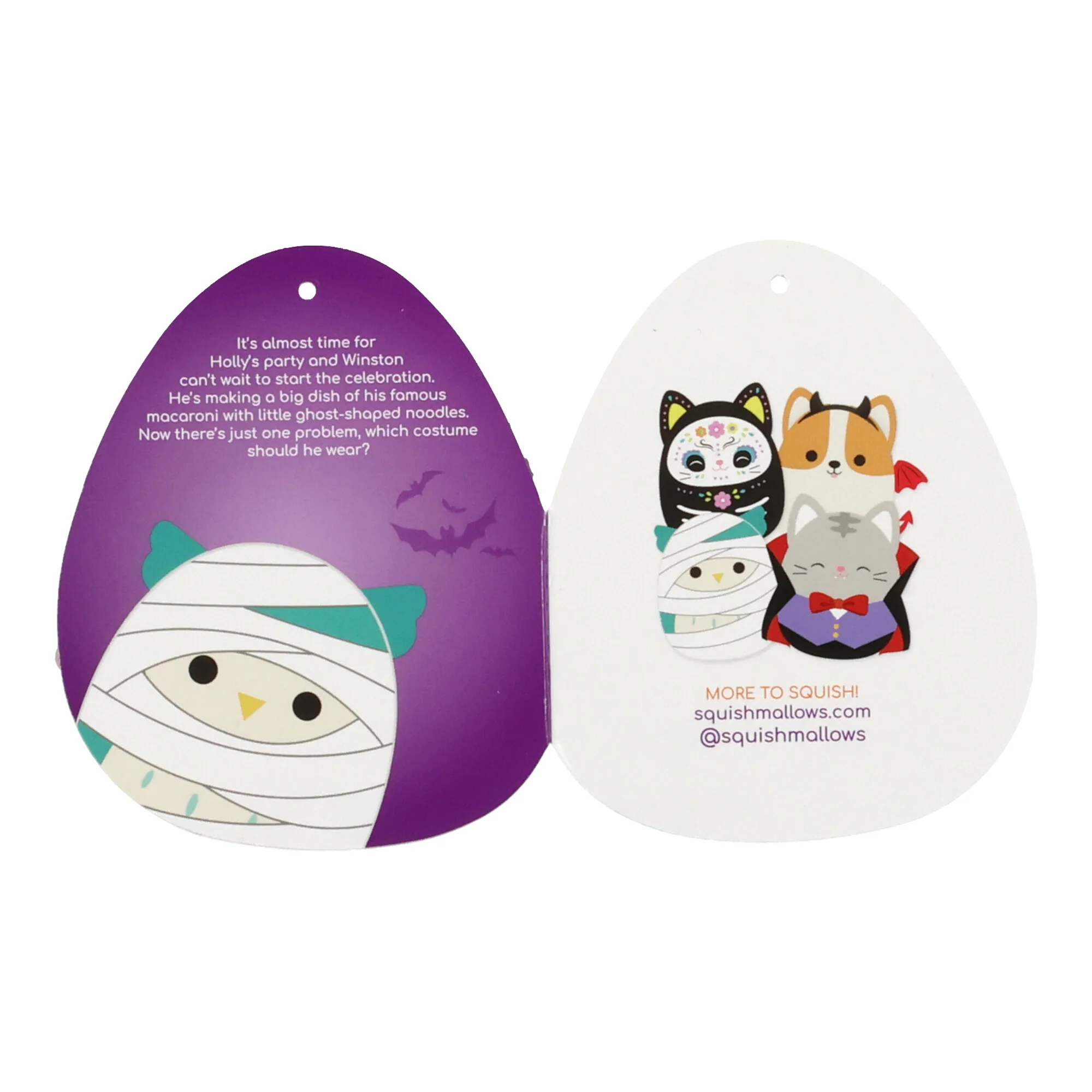 8-Inch Winston the Owl in Mummy Outfit - Image 5