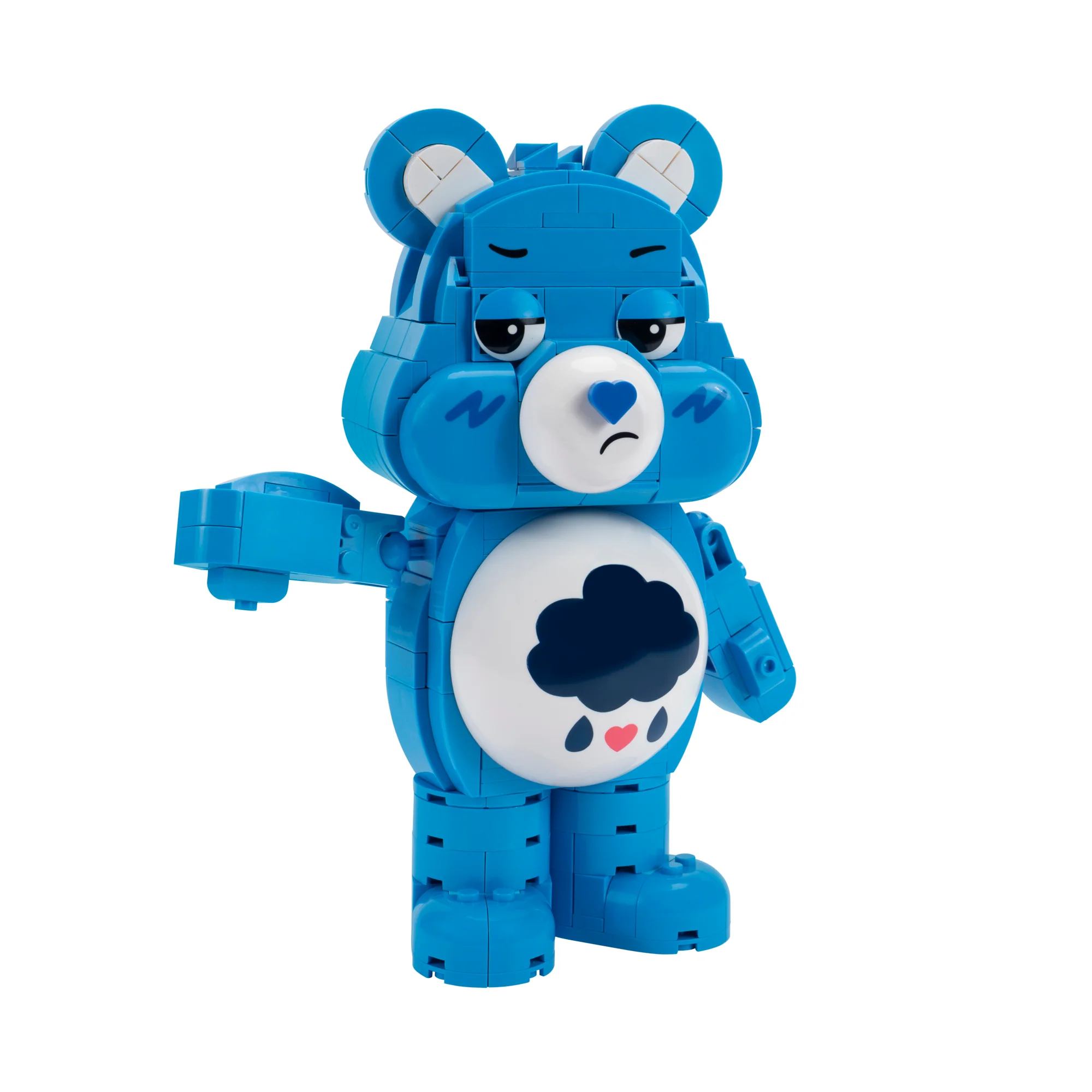 Care Bears Grumpy Bear Building Set - 7-Inch Buildable Articulated Figure - Image 9