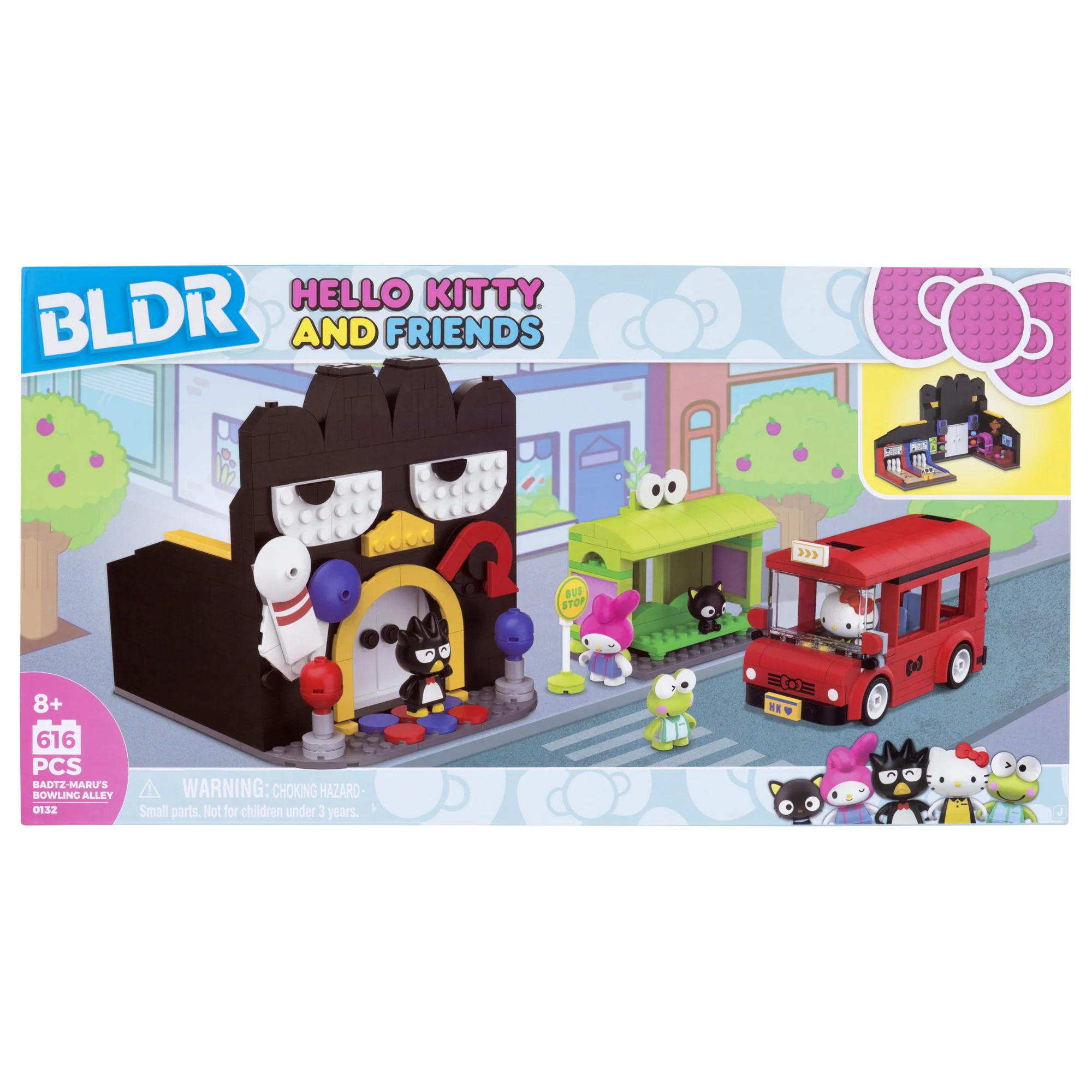 Hello Kitty and Friends Badtz-maru’s Bowling Alley Building Set - Image 9