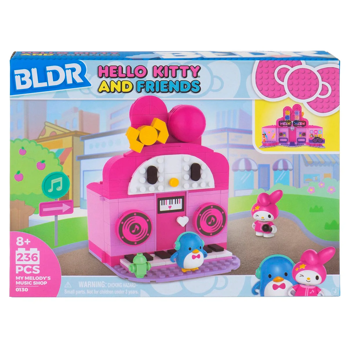 Hello Kitty and Friends My Melody’s Music Shop Building Set - Image 7
