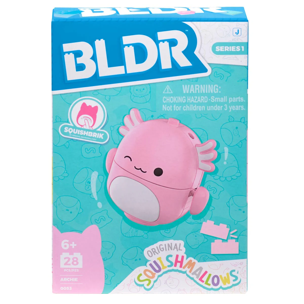 Squishmallows Archie the Axolotl Buildable Figure - Image 3