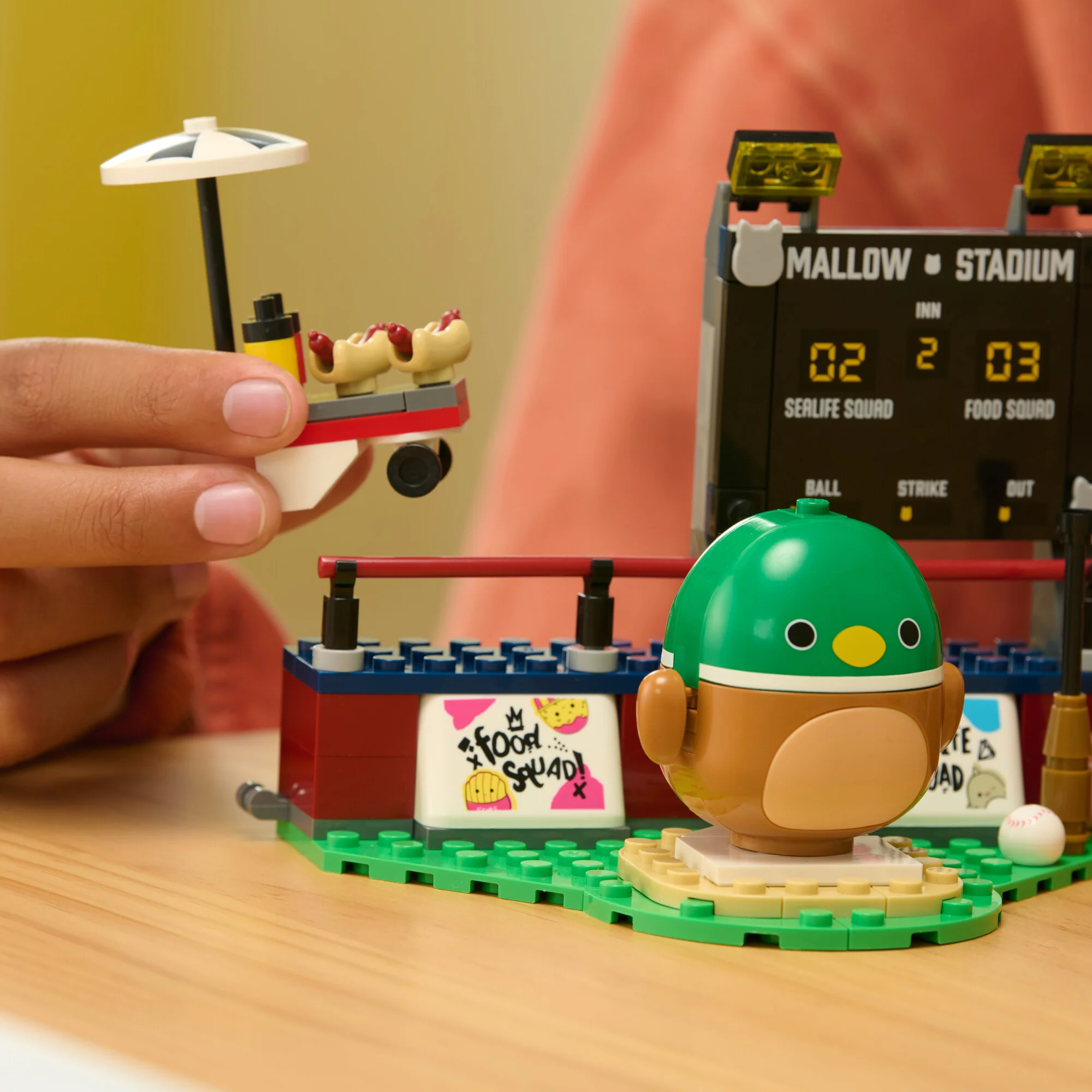 Squishmallows Avery’s Ball Game Building Set - Image 6