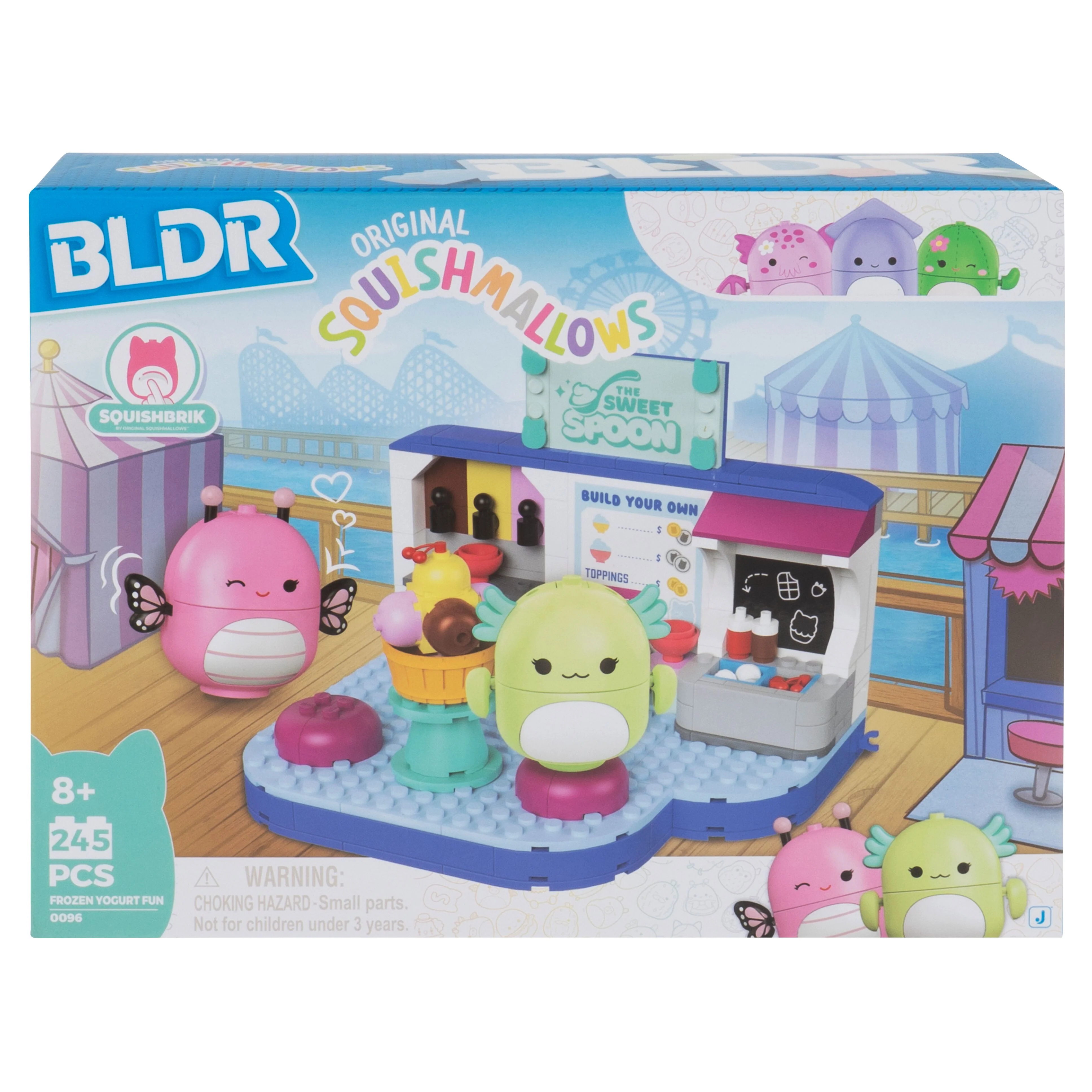 Squishmallows Frozen Yogurt Fun with Andreina & Mipsy Building Set - Image 8