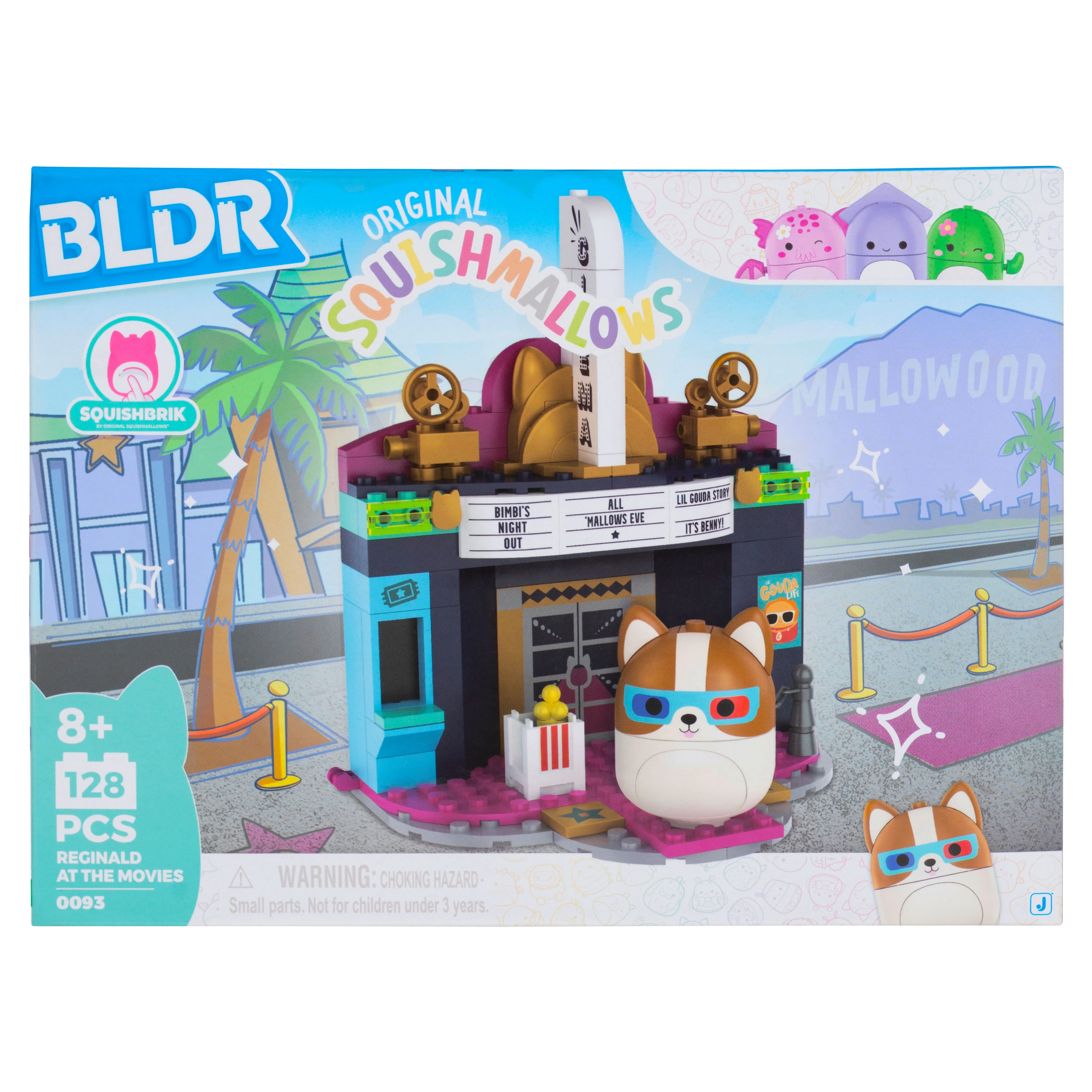 Squishmallows Reginald at the Movies Building Set - Image 7
