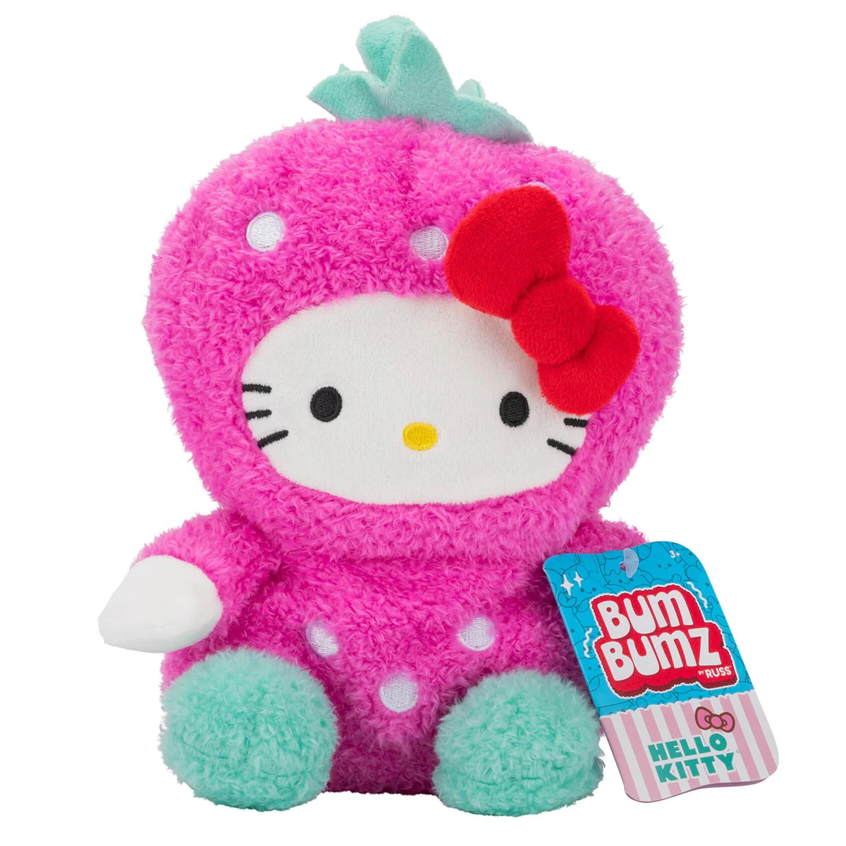Hello Kitty and Friends Strawberry FruitBumz Plush - Image 4