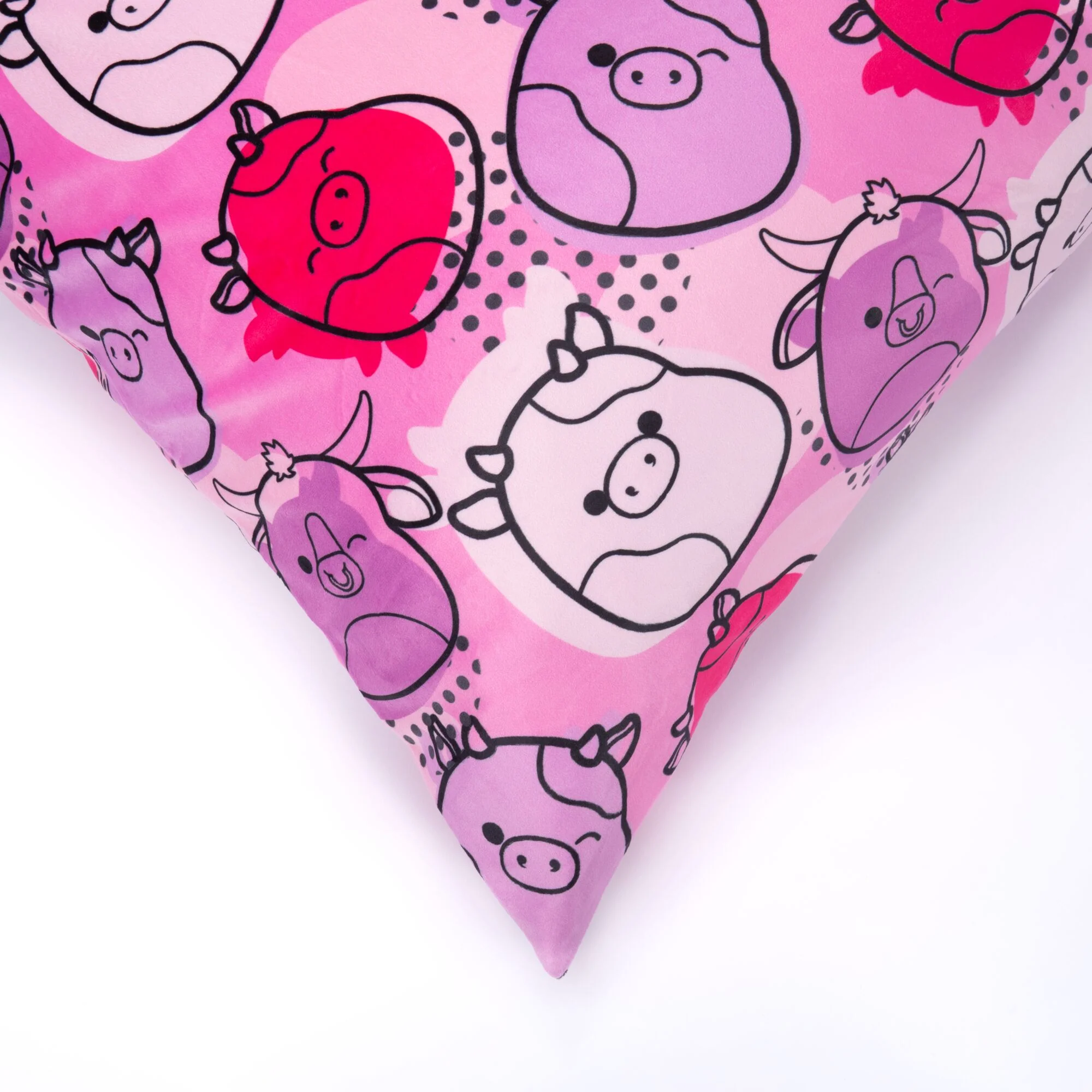"Comic Pop" Pink SquishPillow Pillowcase (Standard) - Image 3