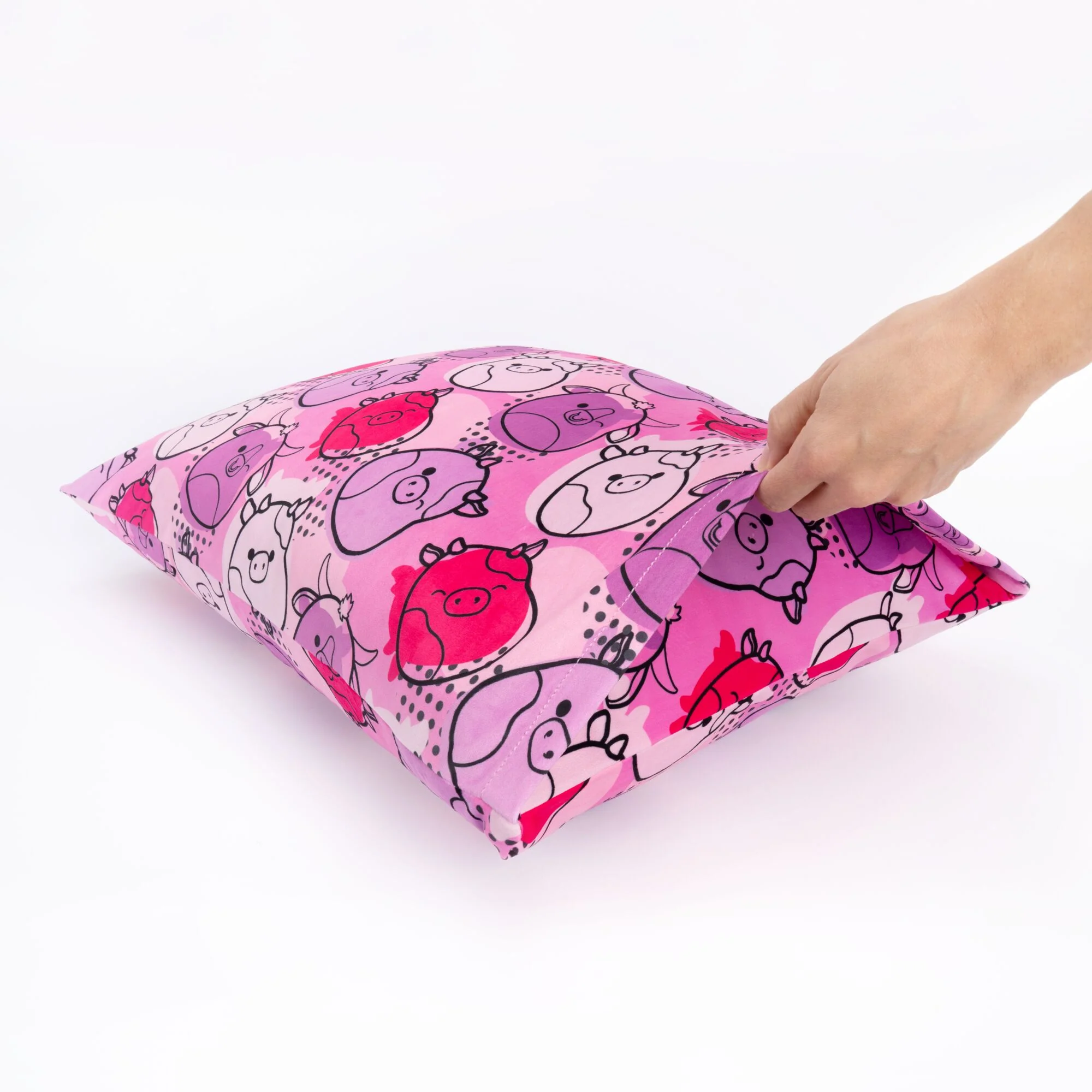 "Comic Pop" Pink SquishPillow Pillowcase (Standard) - Image 6