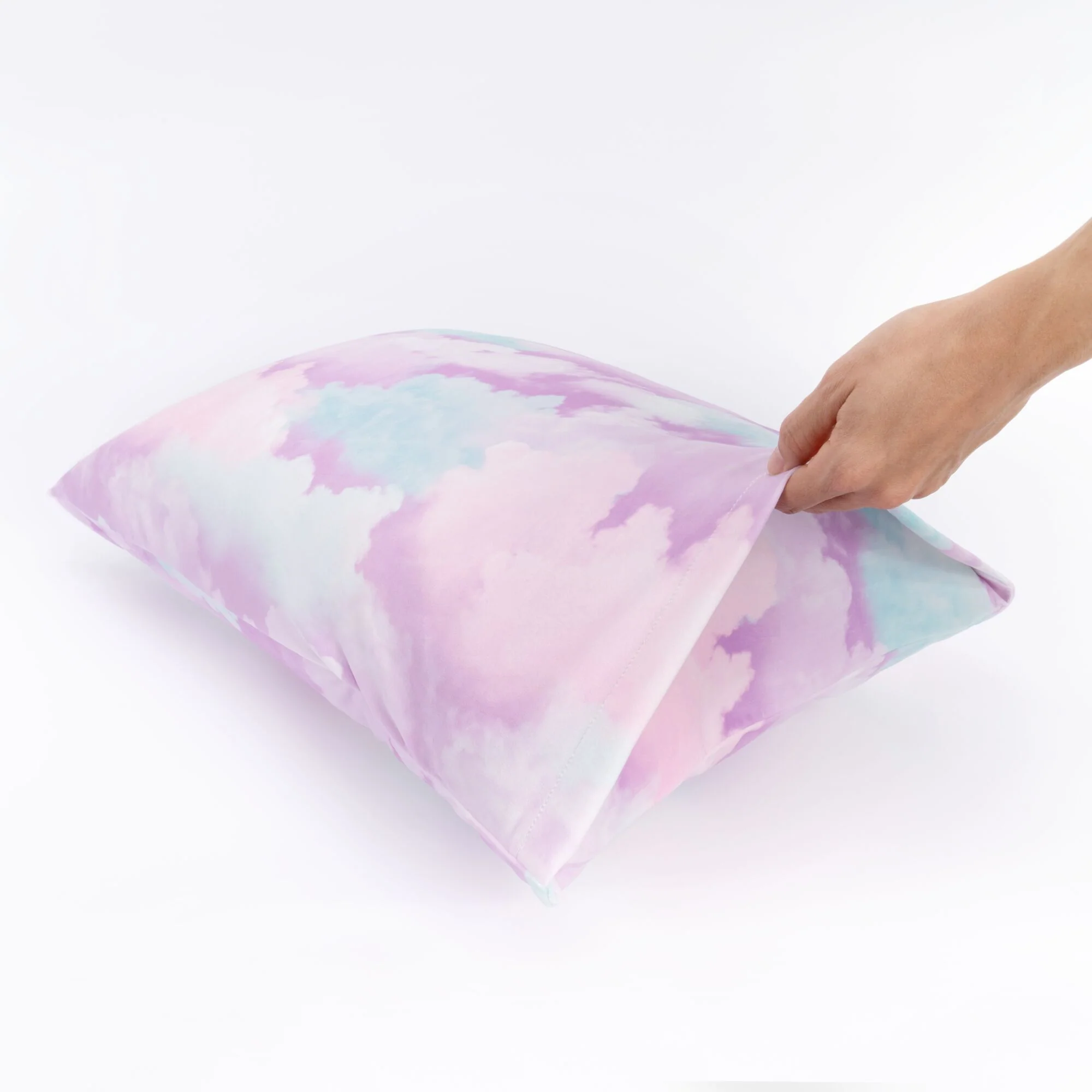 "Cotton Candy Skies" Purple SquishPillow Pillowcase (Standard) - Image 6