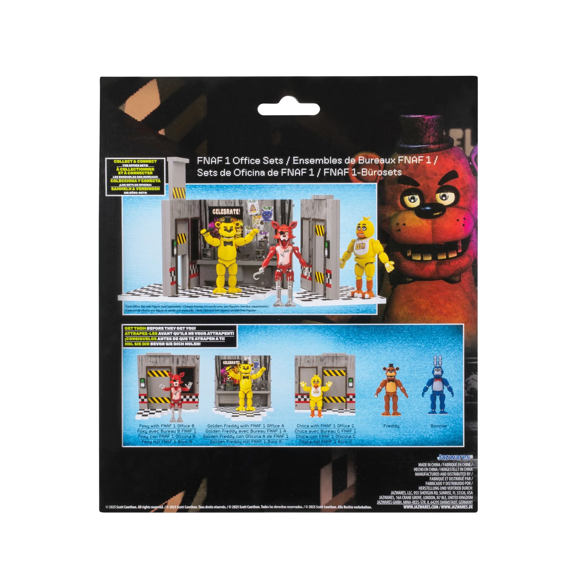 Five Nights at Freddy’s Classic Chica Office Set - 5-Inch Articulated Figure - Image 10