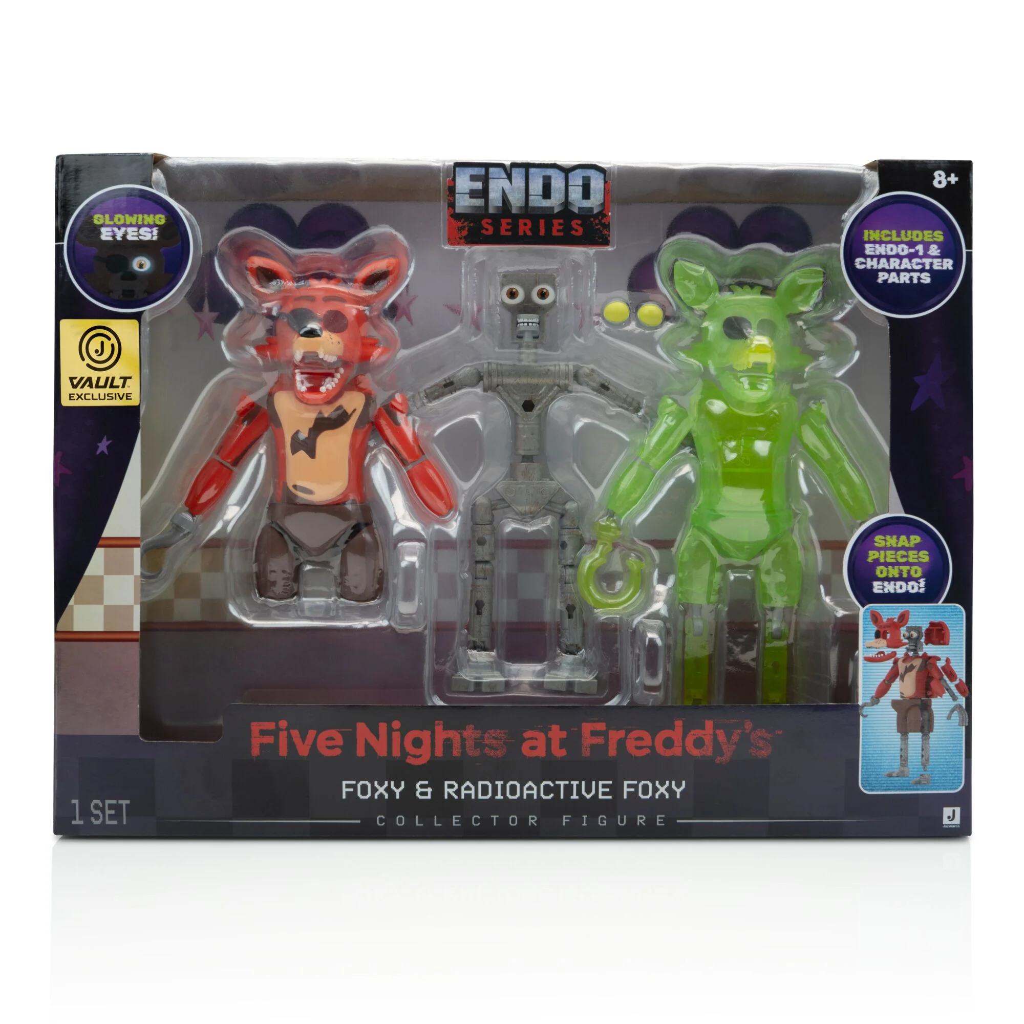 Five Nights at Freddy’s Endo-01 (Classic Foxy and Radioactive Foxy) - Image 2