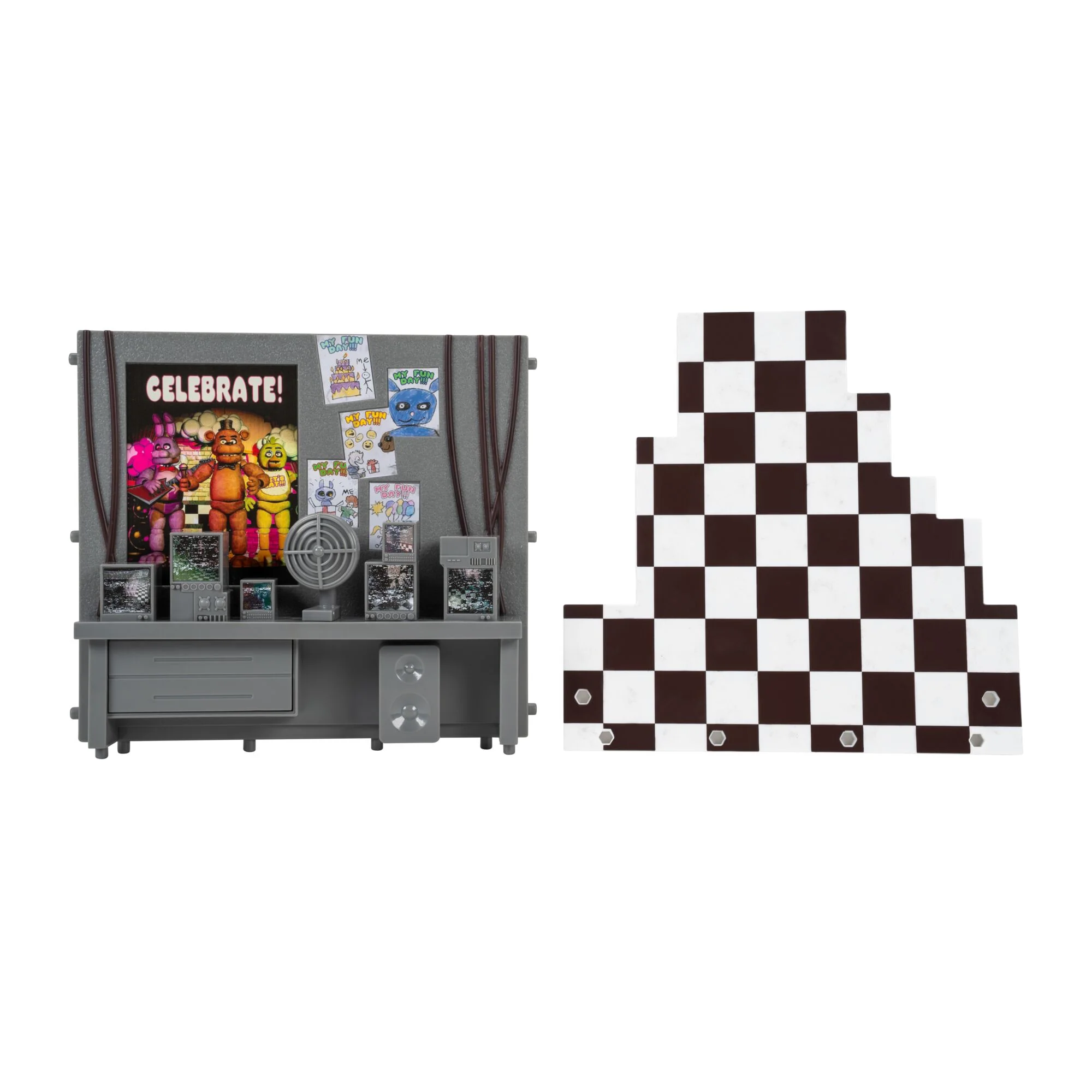 Five Nights at Freddy’s Golden Freddy Office Set - 5-Inch Articulated Figure - Image 8
