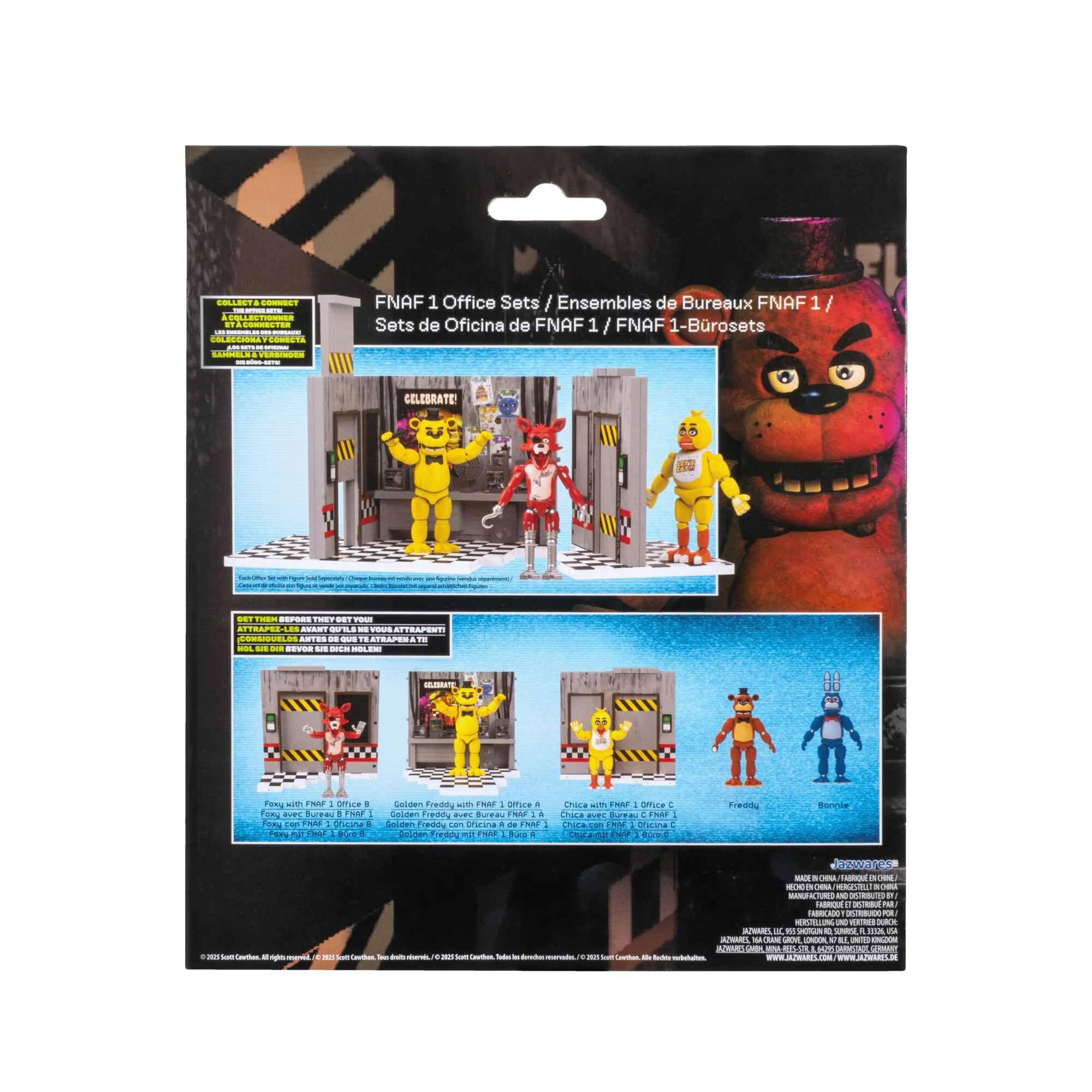 Five Nights at Freddy’s Golden Freddy Office Set - 5-Inch Articulated Figure - Image 9