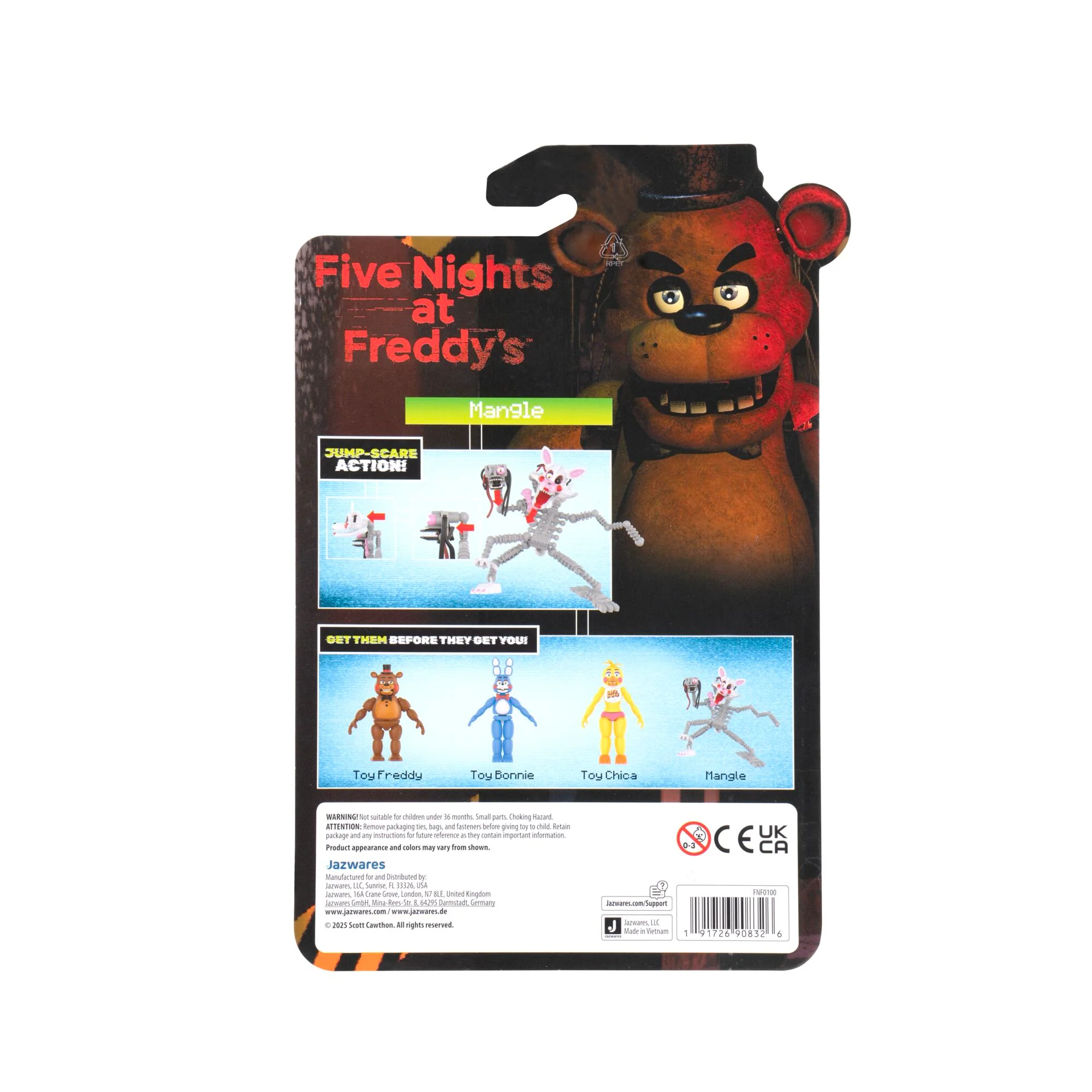 Five Nights at Freddy’s Mangle 5-Inch Articulated Figure - Image 7
