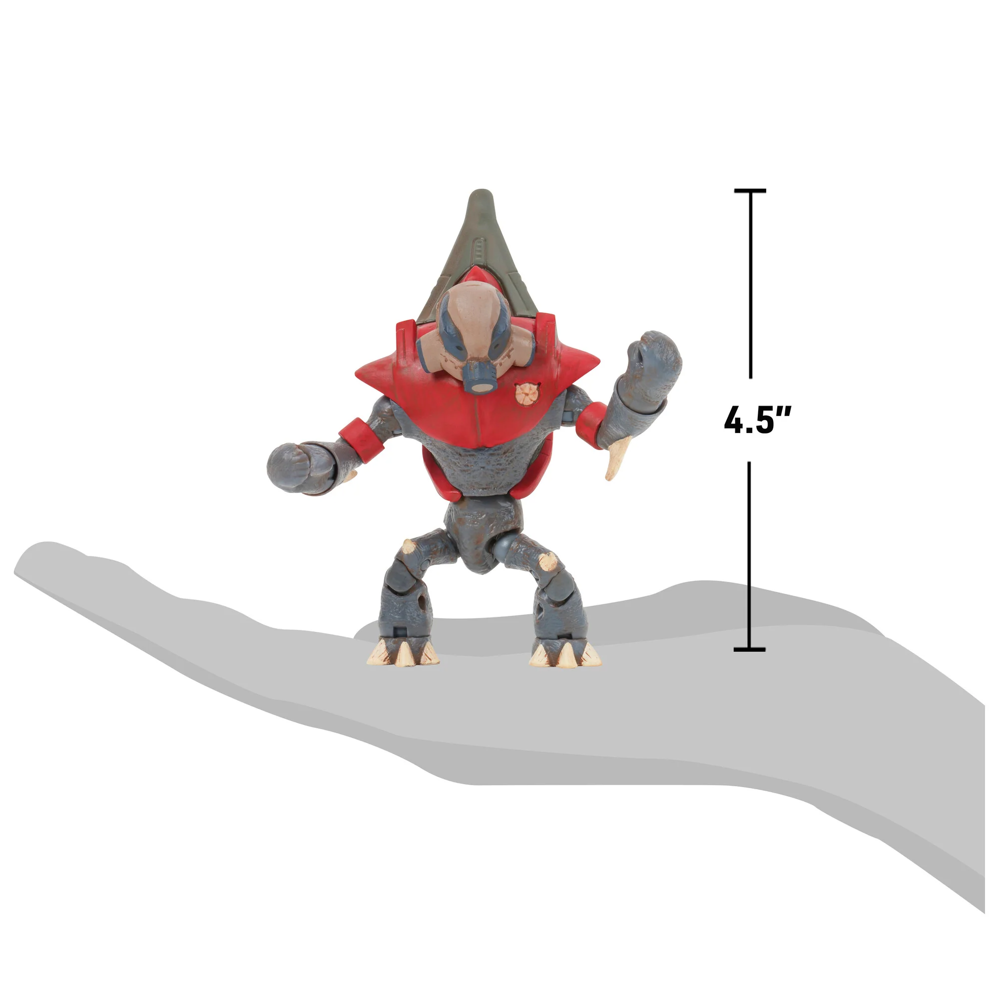 Halo Grunt Major - Deluxe 4-Inch Articulated Figure with Plasma Pistol - Image 11