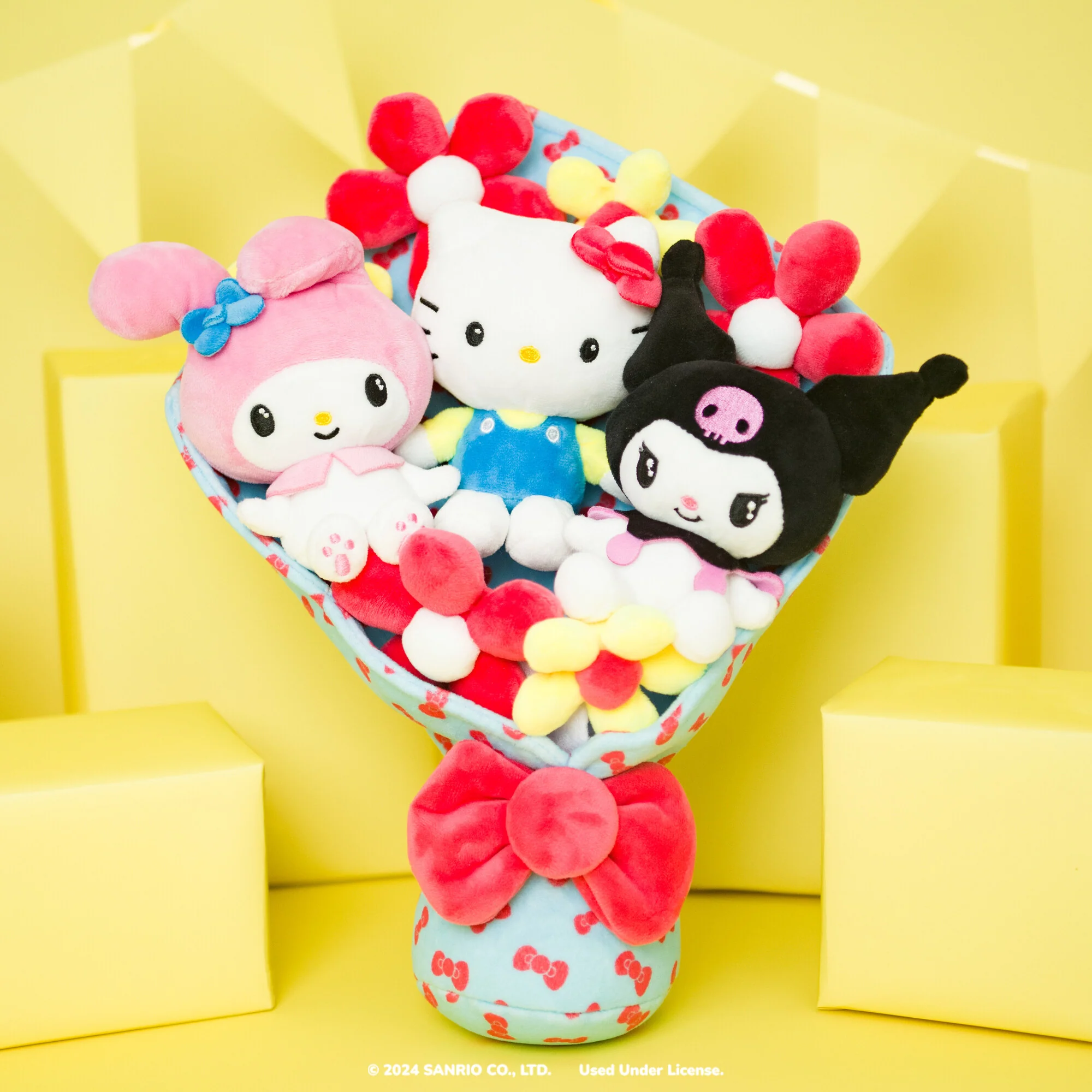 Hello Kitty and Friends 12-Inch Plush Celebration Bouquet - Image 4
