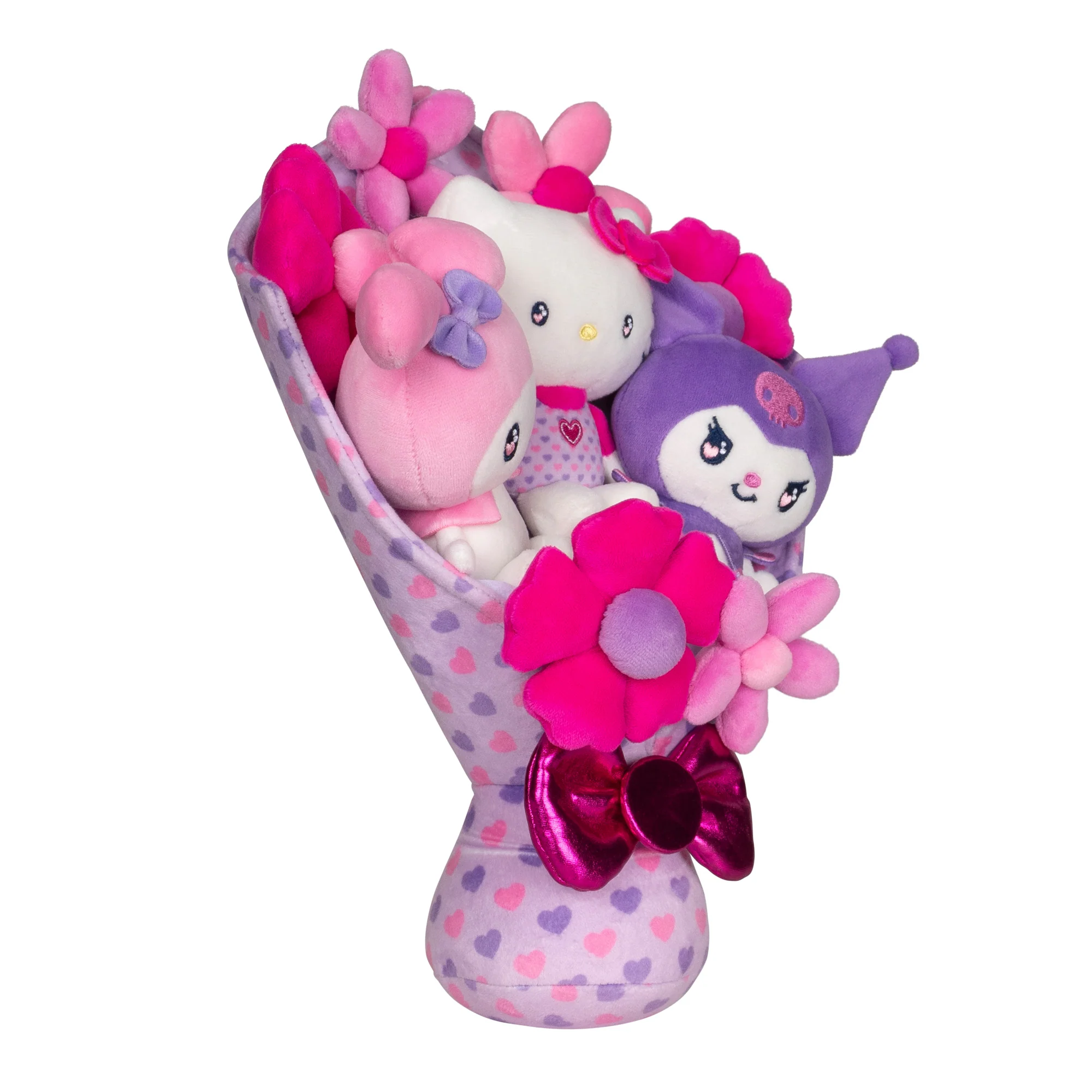 Hello Kitty and Friends 12-Inch Plush Special Valentine’s Bouquet - Image 8