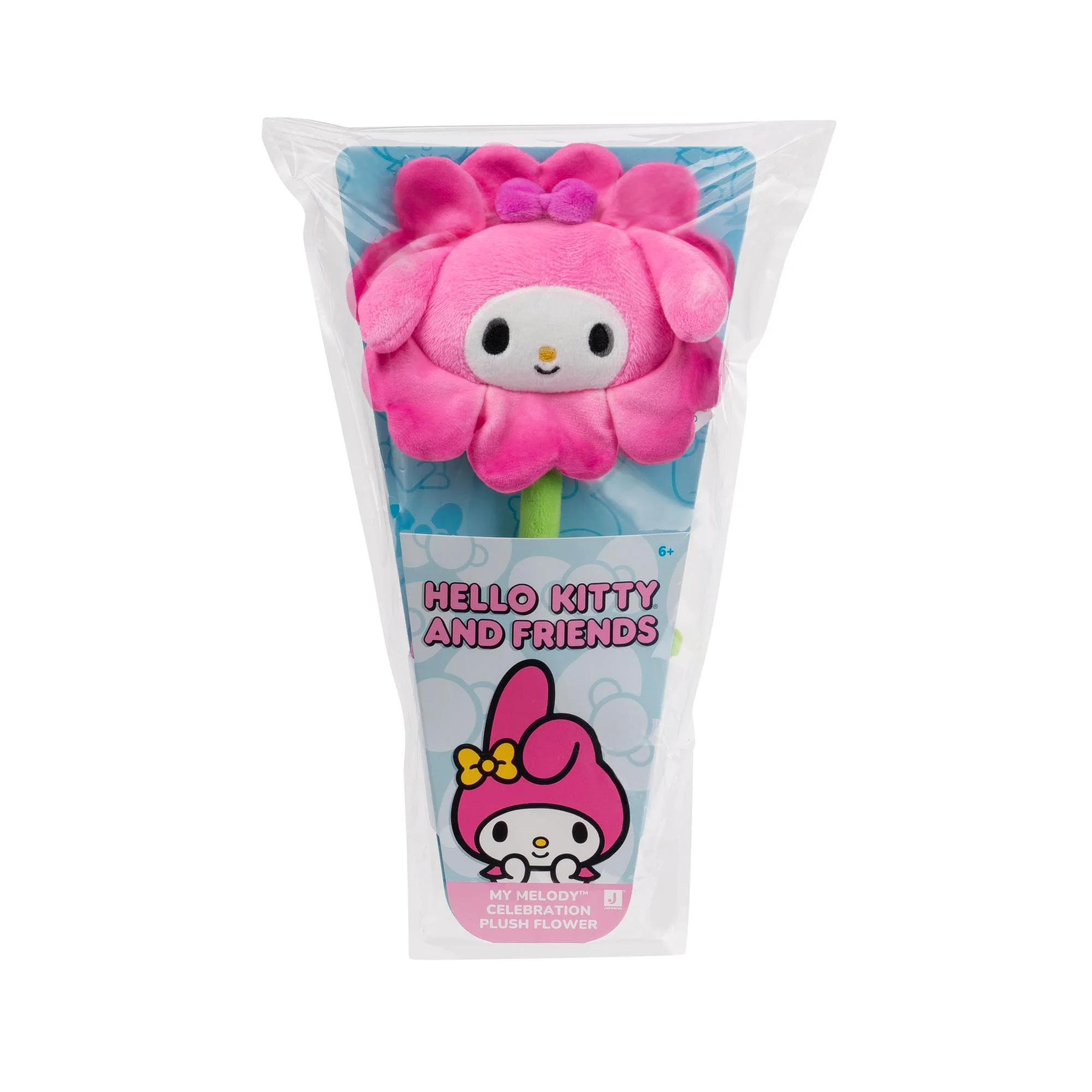 Hello Kitty and Friends 14-Inch Plush Flower 2-Pack - Hello Kitty & My Melody - Image 8
