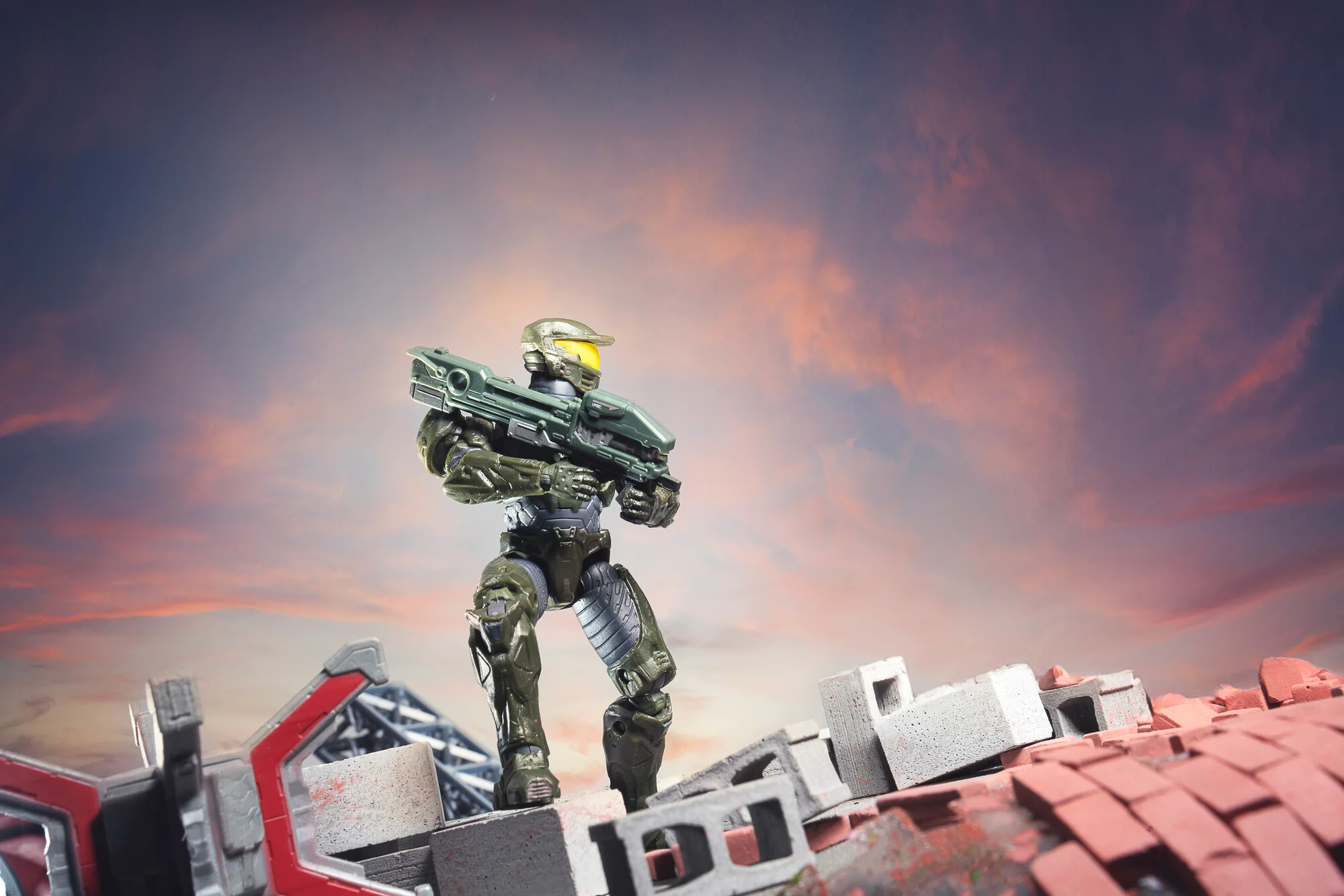 Halo Jerome-092 (Halo Wars 2) - Deluxe 4-Inch Articulated Figure with Spartan Laser - Image 3