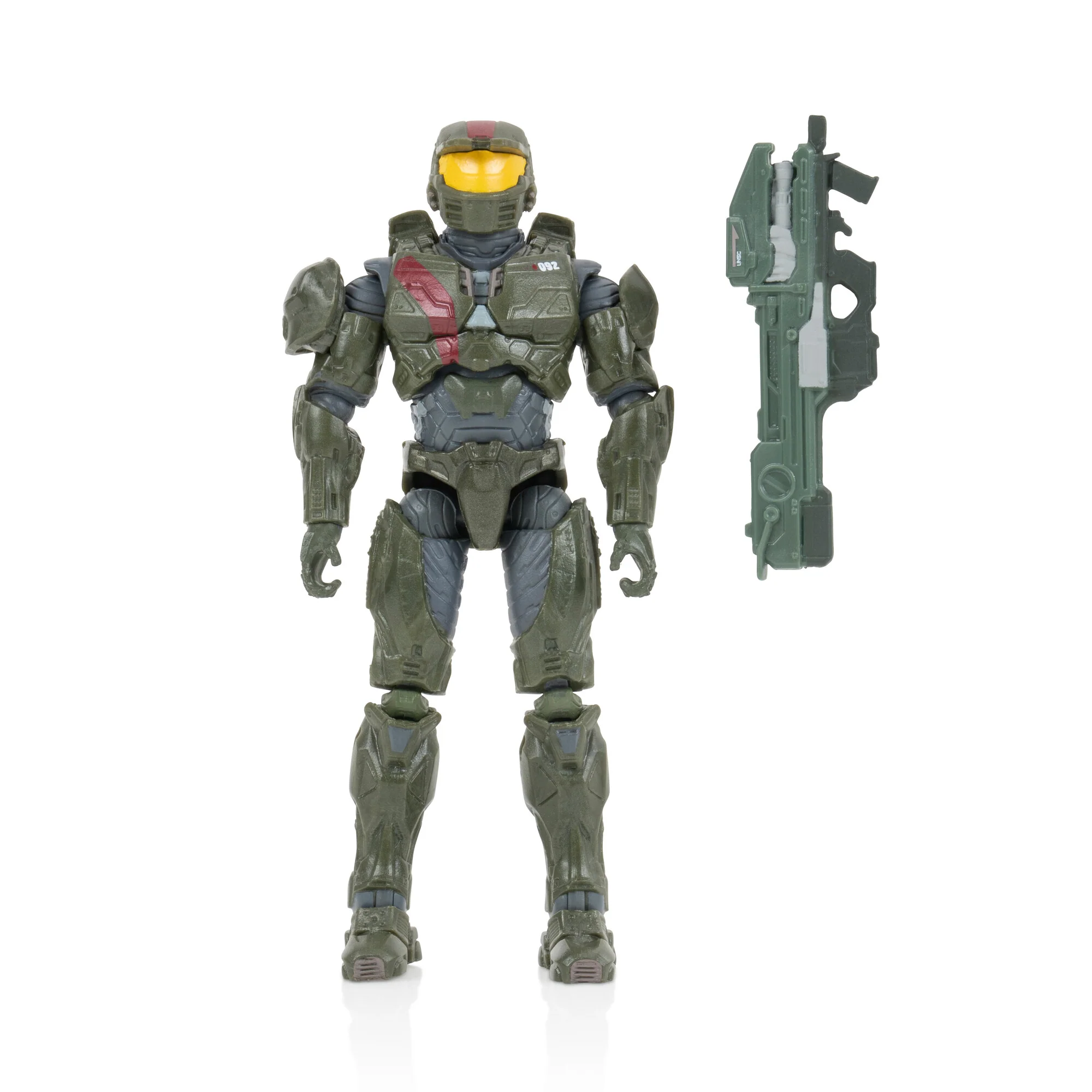 Halo Jerome-092 (Halo Wars 2) - Deluxe 4-Inch Articulated Figure with Spartan Laser - Image 5