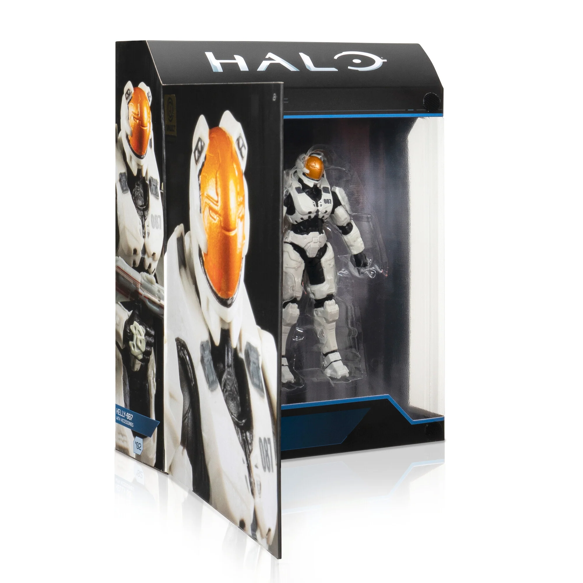 Halo Kelly-087 - Deluxe 4-Inch Articulated Figure with “Oathsworn” Shotgun - Image 12
