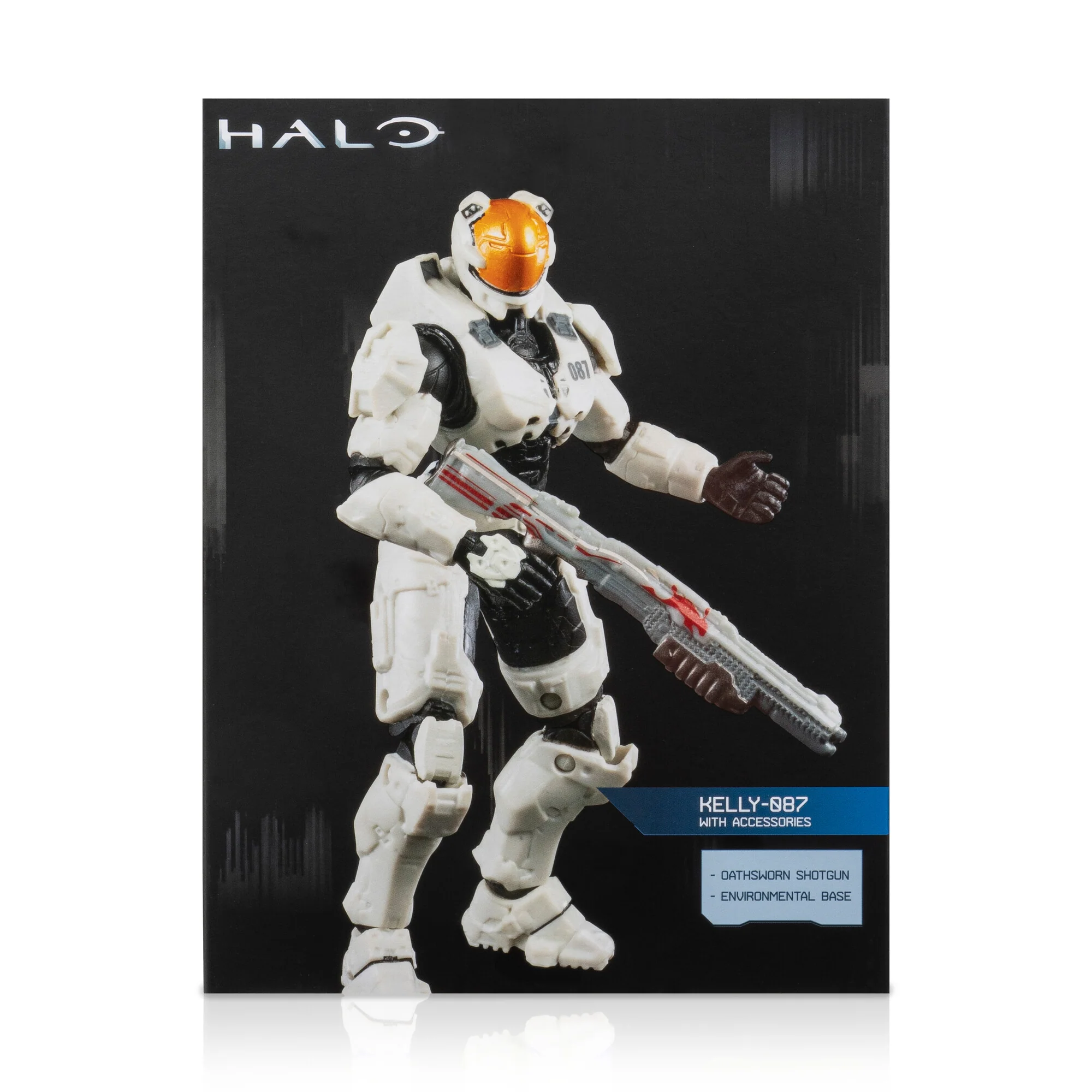 Halo Kelly-087 - Deluxe 4-Inch Articulated Figure with “Oathsworn” Shotgun - Image 13