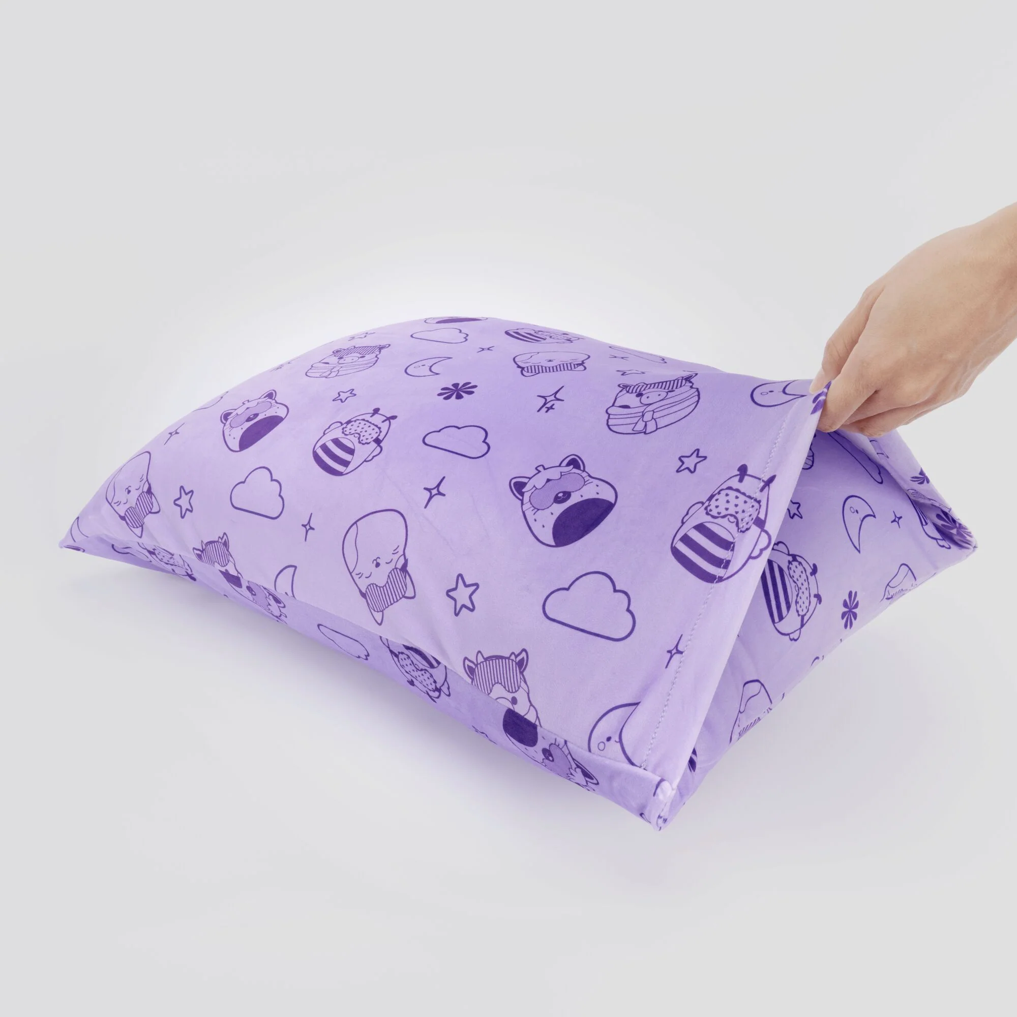 "Lavender Slumber" Purple SquishPillow Pillowcase (Standard) - Image 6