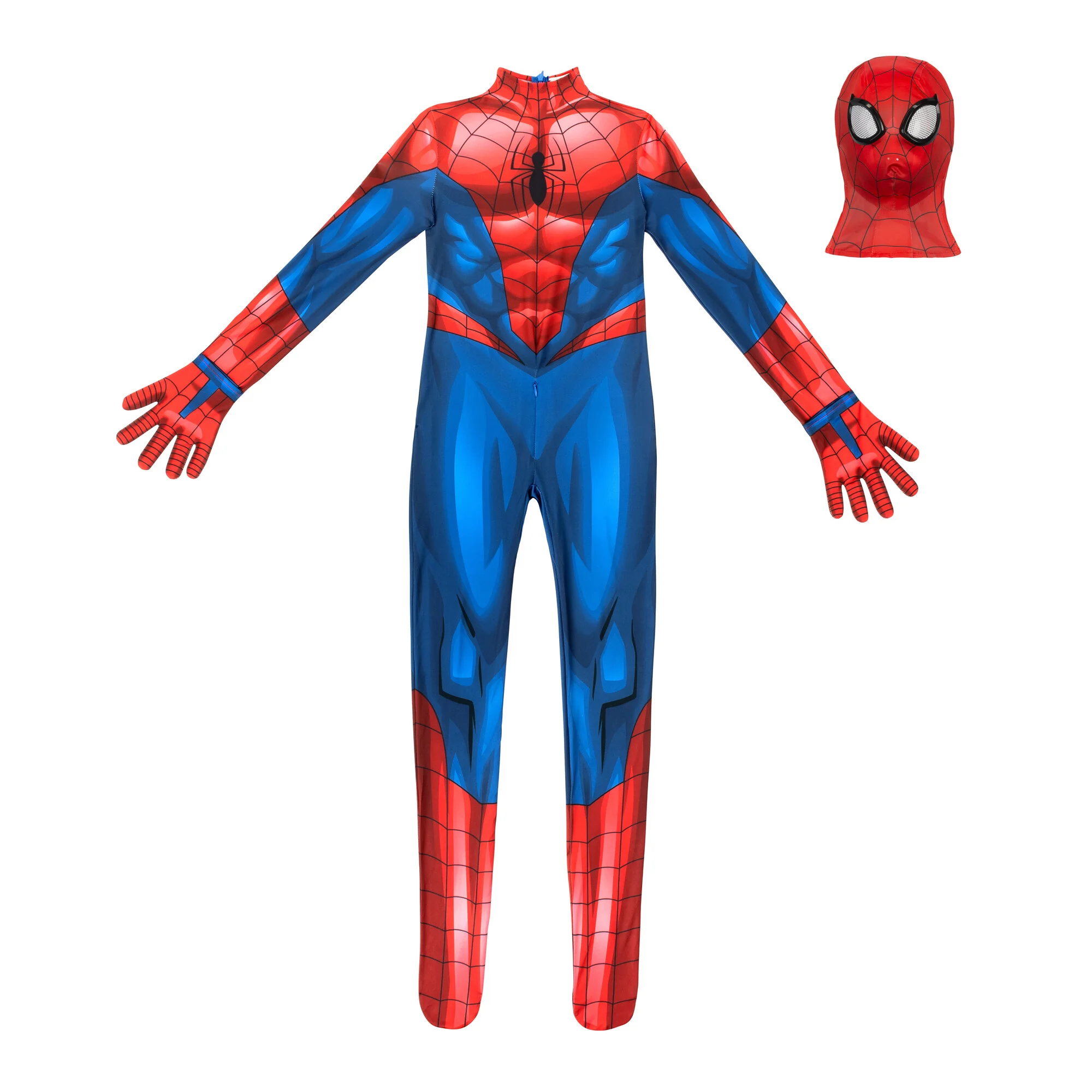 MARVEL Spider-Man Official Youth Deluxe Zentai Costume - Image 11