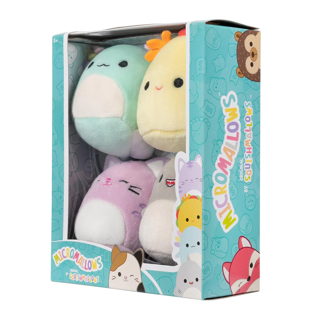 Micromallows 4-Pack - Gordon Shark, Tex Taco, Tabitha Cat, Irina Axolotl - Image 7