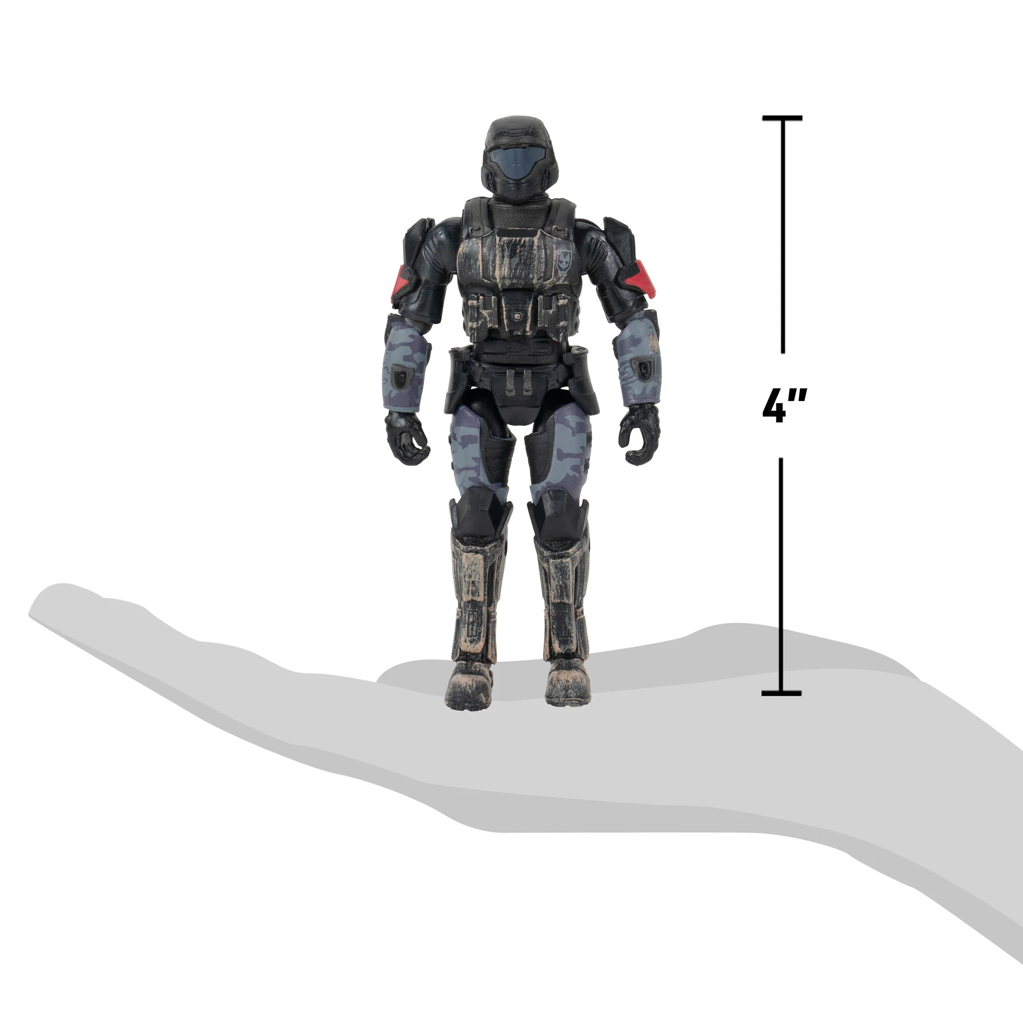 Halo ODST - Deluxe 4-Inch Articulated Figure with Battle Rifle - Image 11
