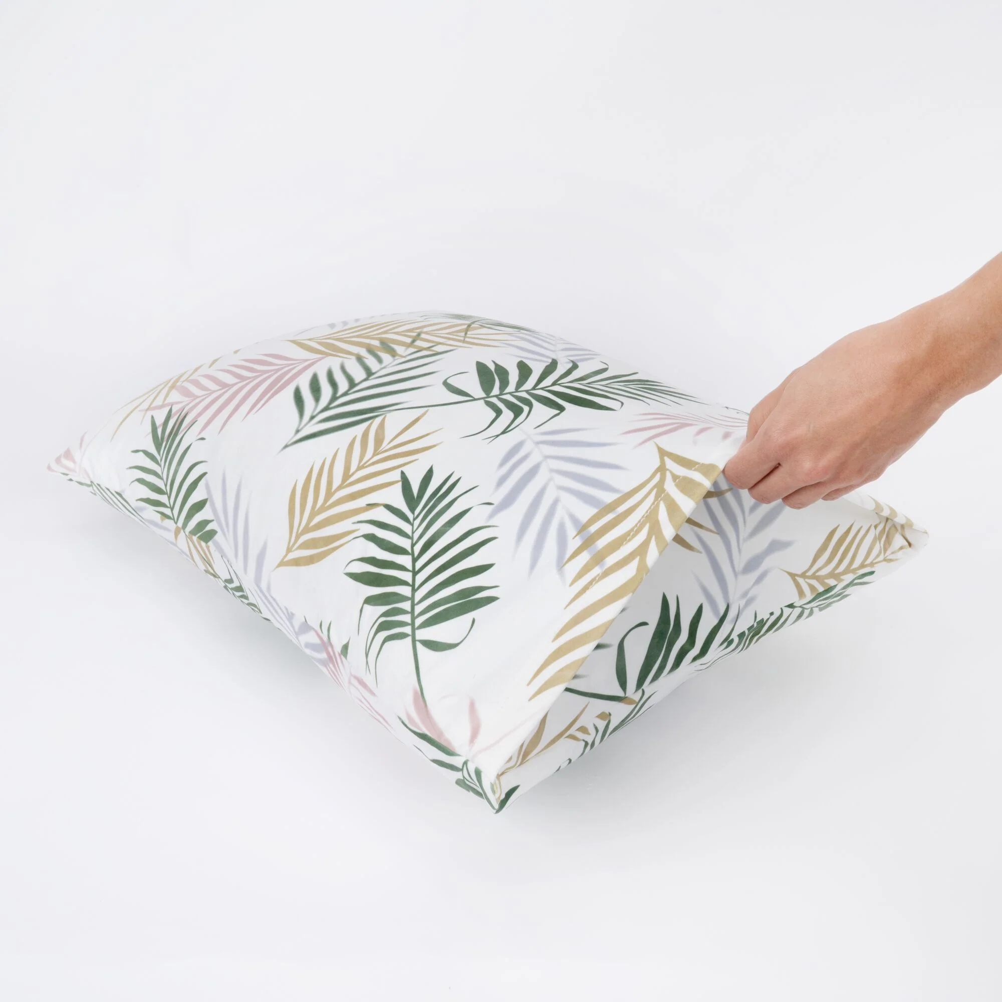 "Palm Fronds" Light SquishPillow Pillowcase (Standard) - Image 3
