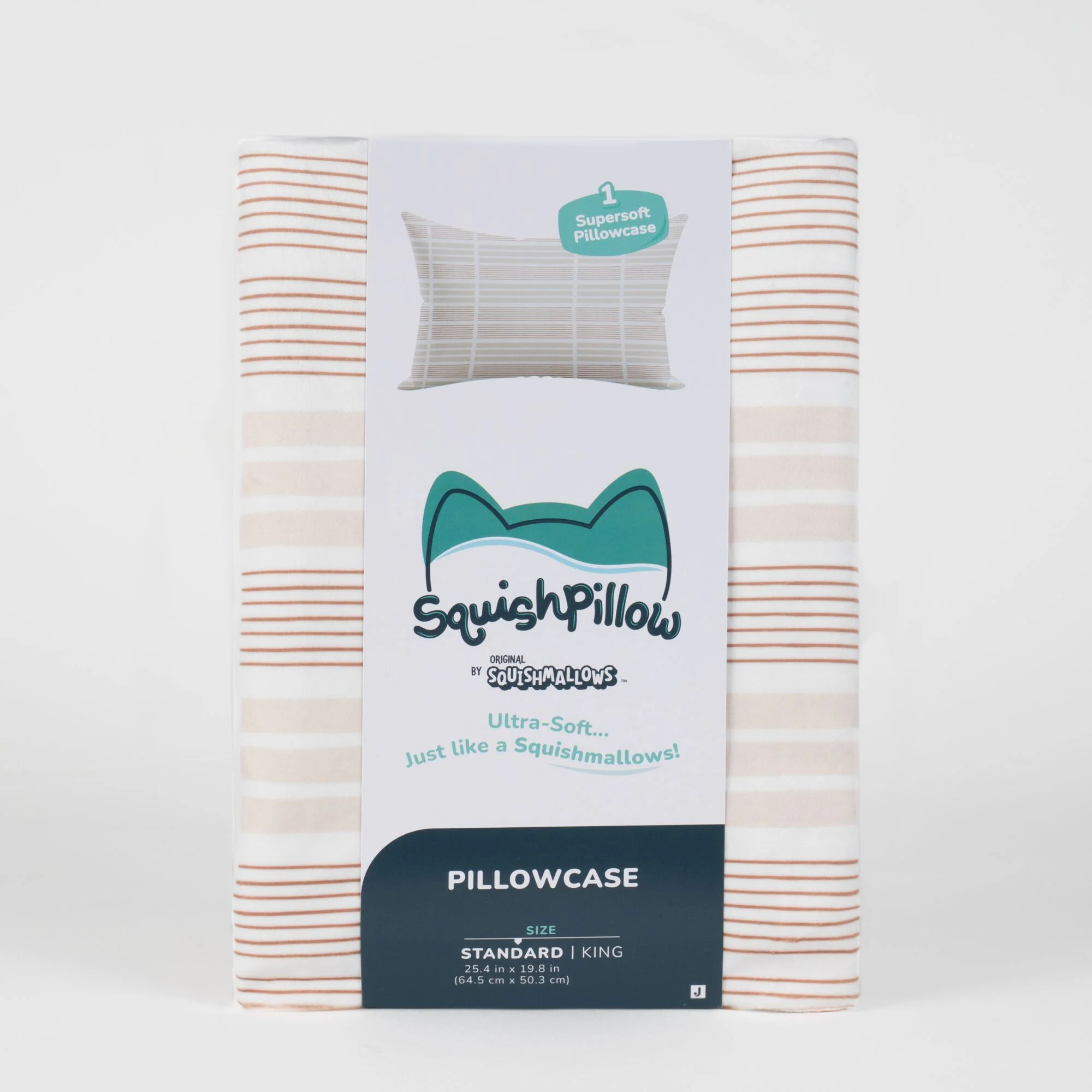"Restful Reed" Natural SquishPillow Pillowcase (Standard) - Image 2