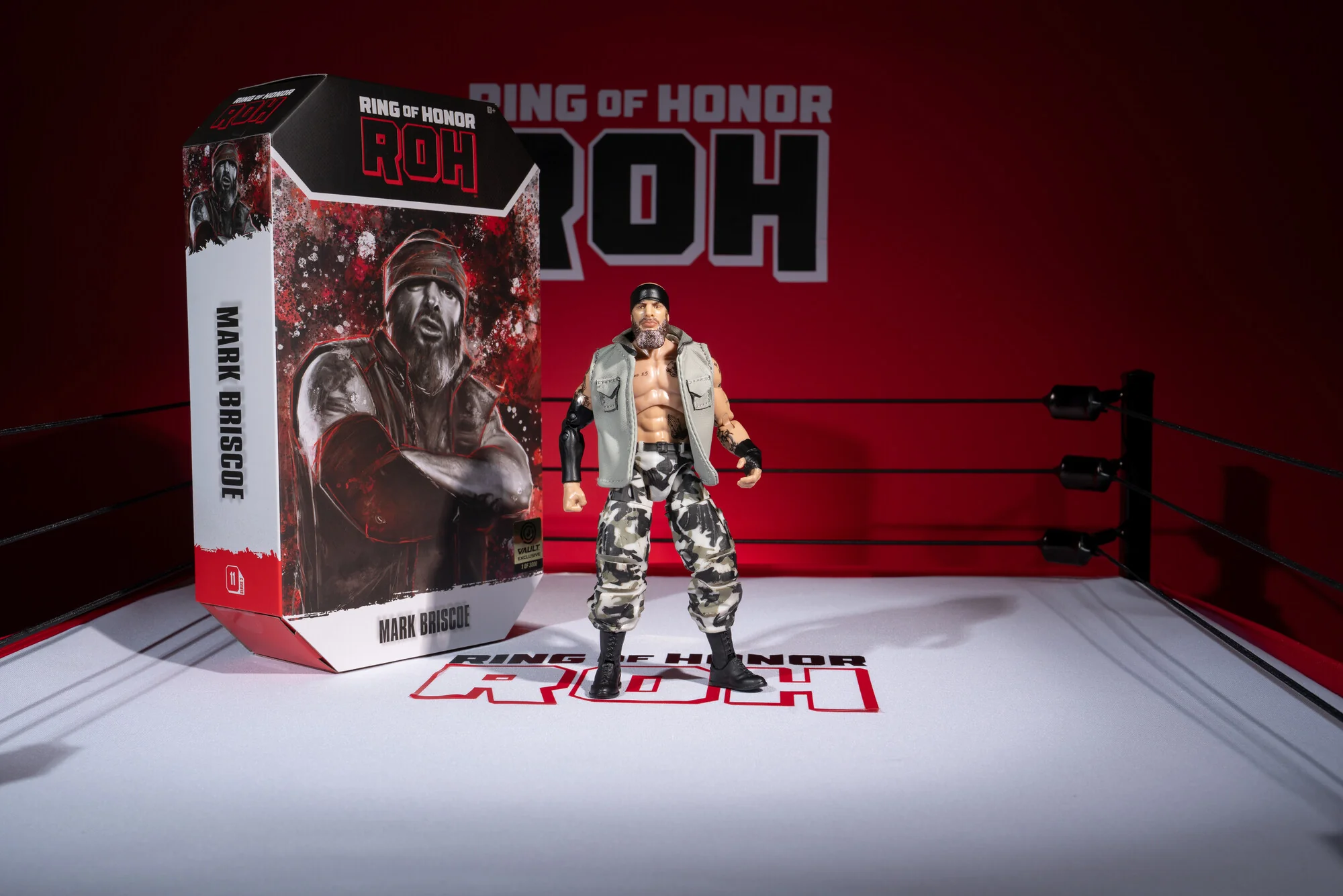 Ring of Honor 6-Inch Mark Briscoe Figure - Image 8