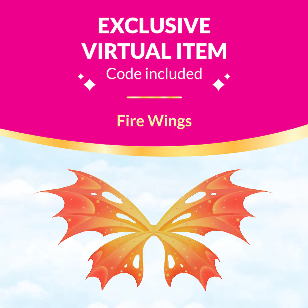 Royale High 3-Inch Fire Fairy Fashion Doll (Series 1) - Image 2