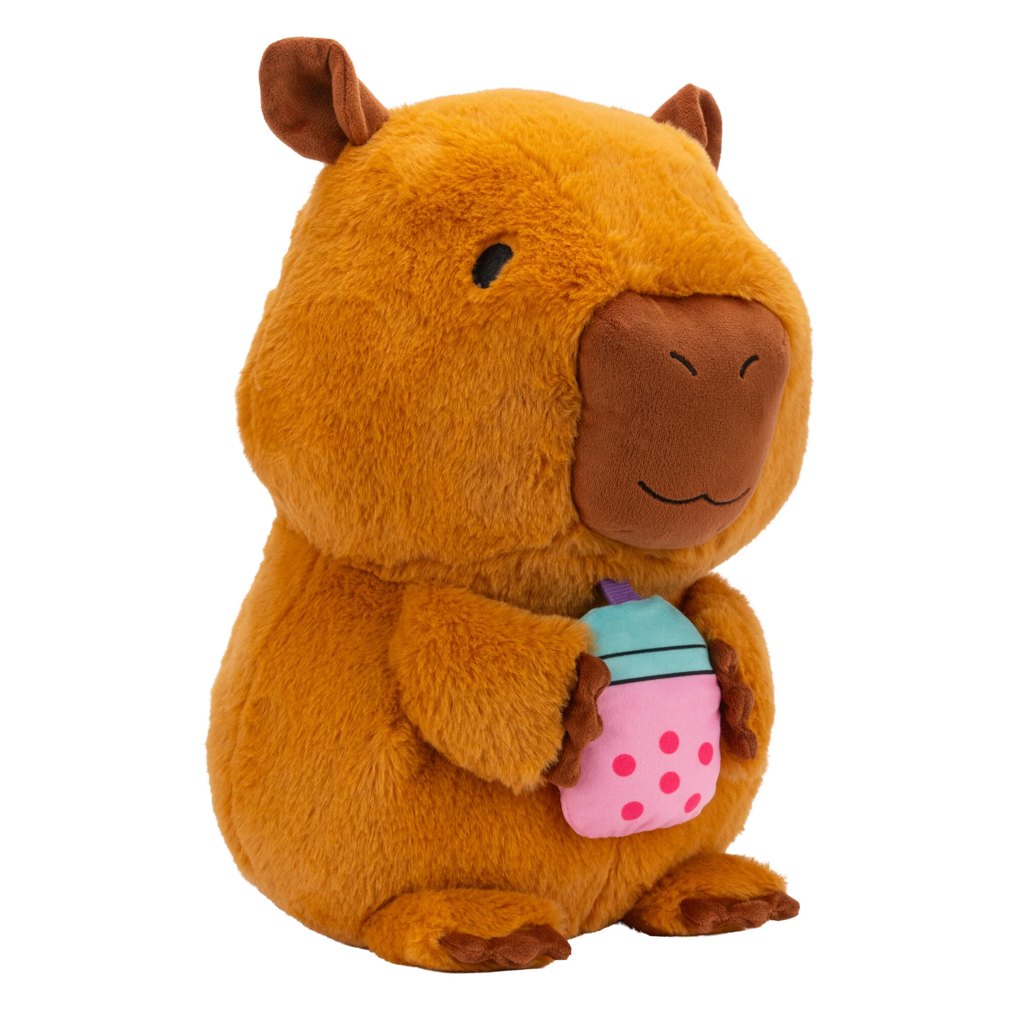 Russ 14-Inch Capybara with Boba Plush - Image 2