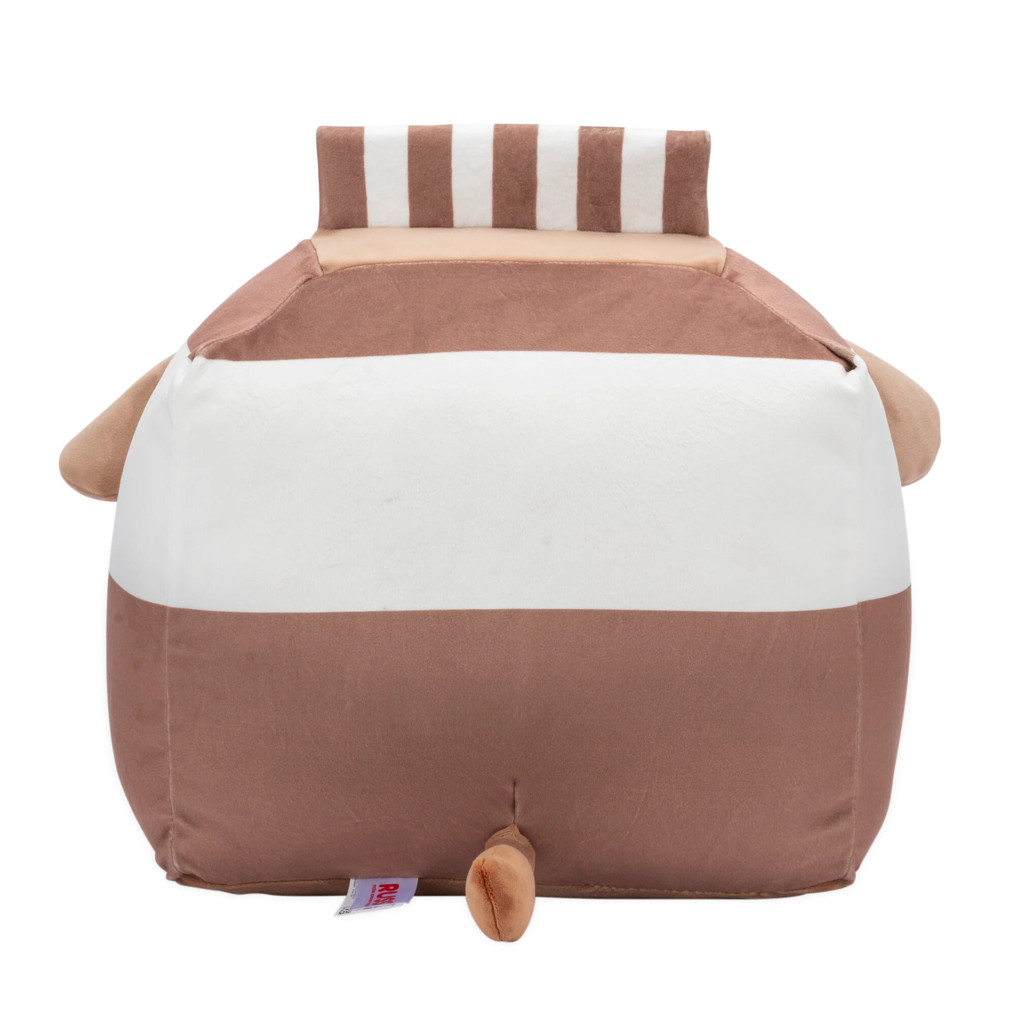 Russ 14-Inch Chocolate Milk Box Cow Plush - Image 3