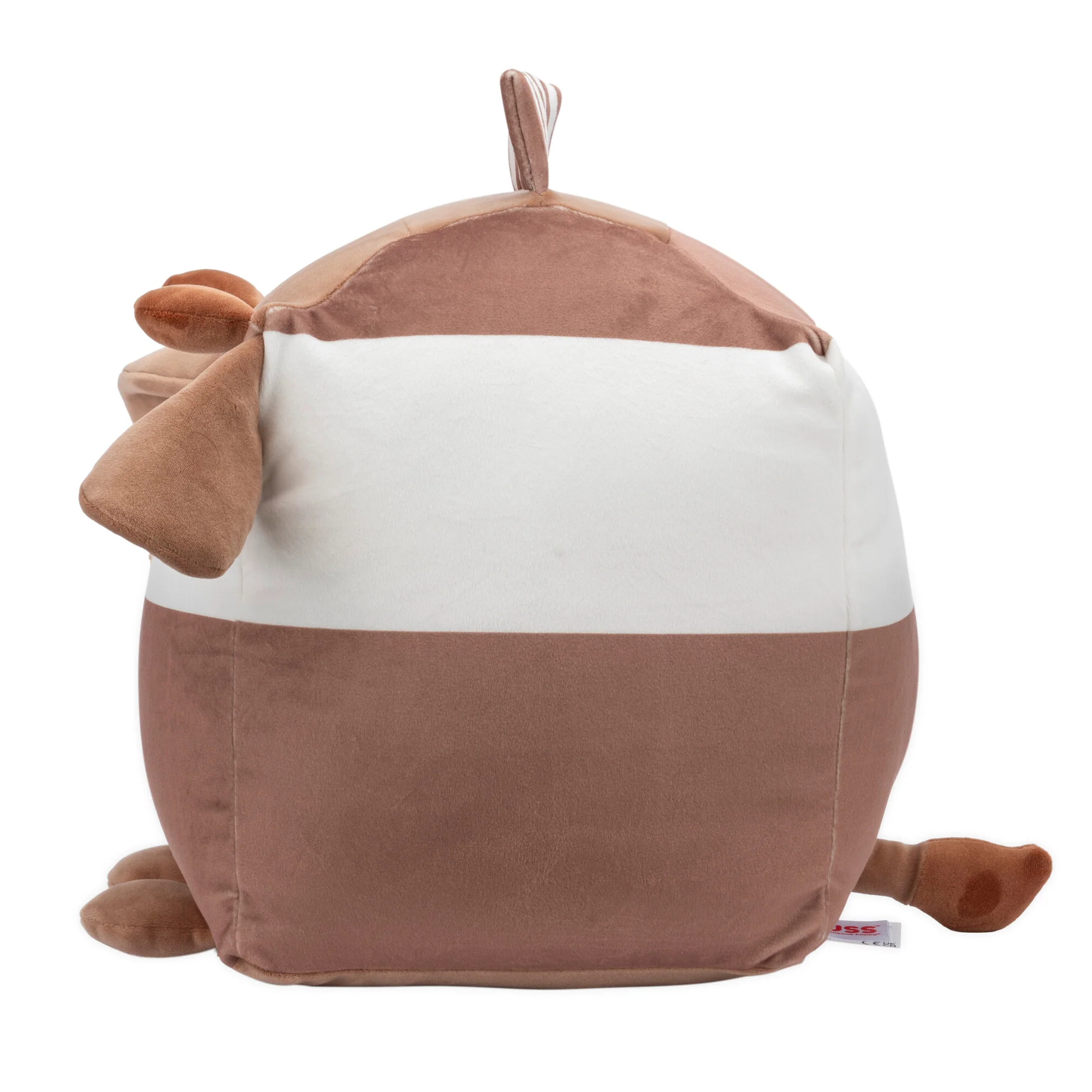 Russ 14-Inch Chocolate Milk Box Cow Plush - Image 4