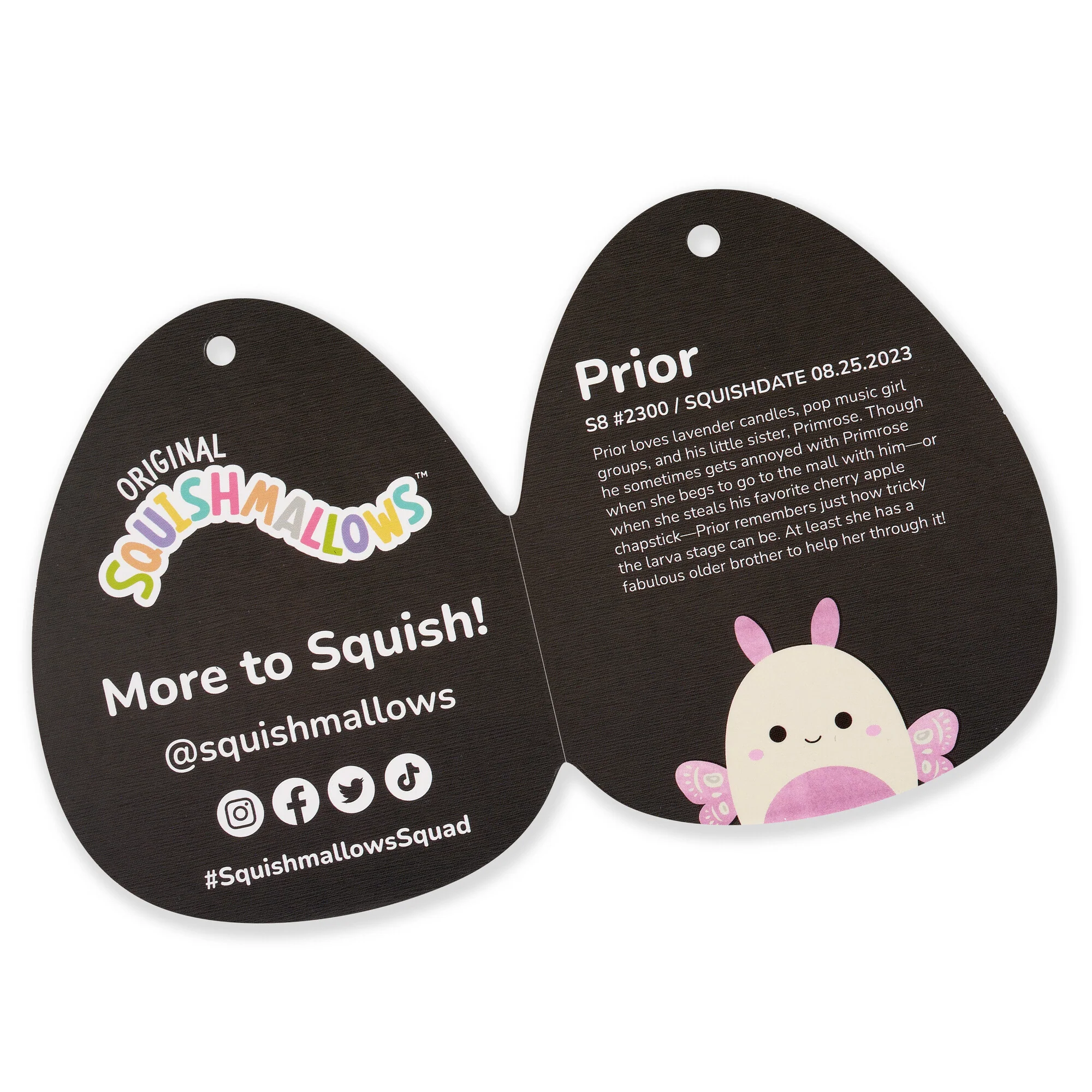Select Series: 5" Primrose Silkworm & 8" Prior Silk Moth 2-Pack - Image 10