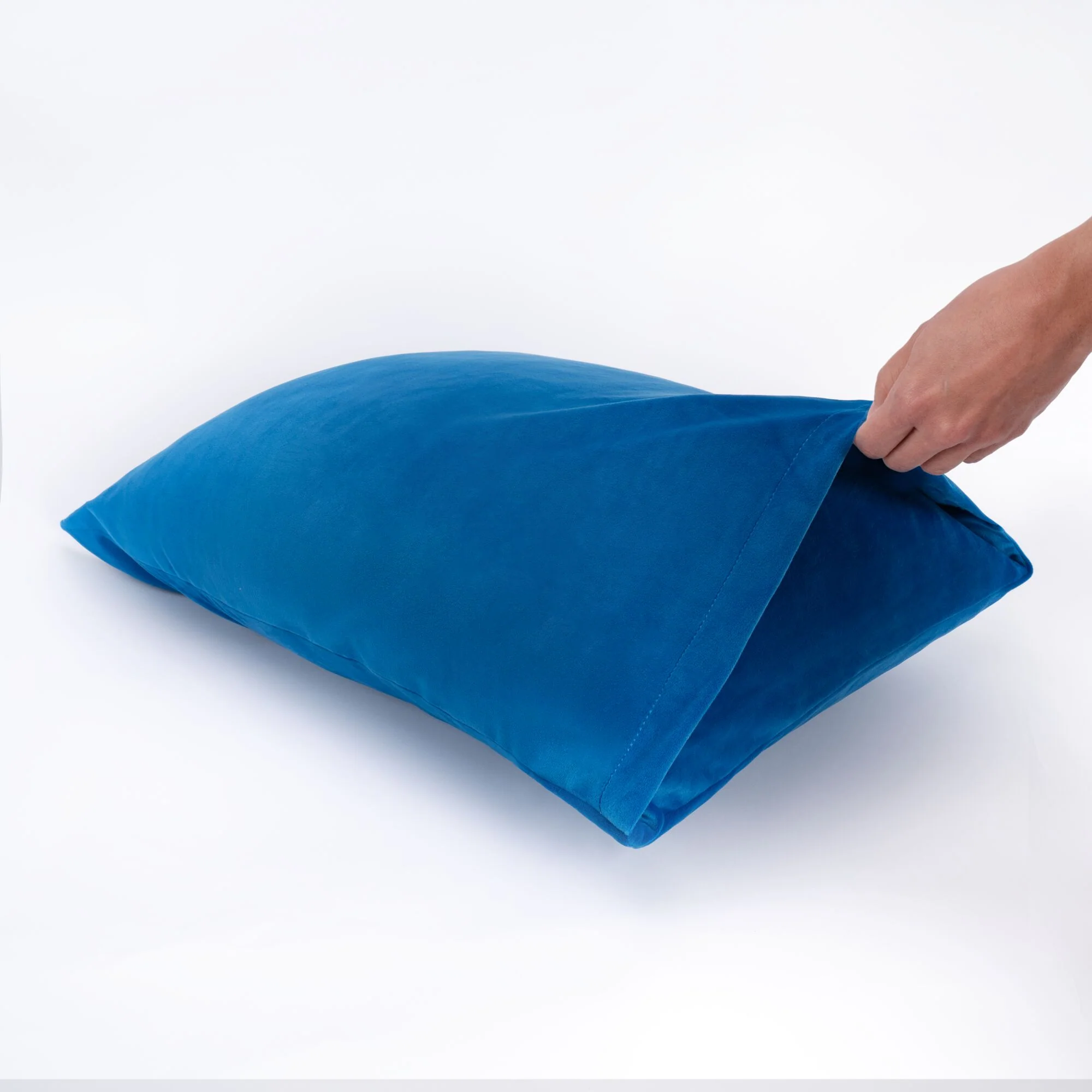"Solid Slumber" Navy SquishPillow Pillowcase (Standard) - Image 6