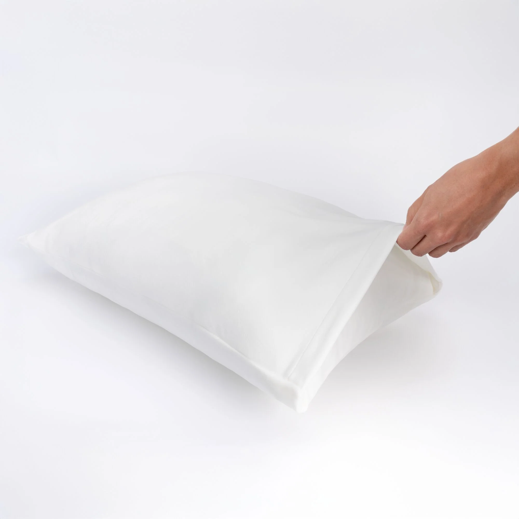"Solid Slumber" White SquishPillow Pillowcase (Standard) - Image 6