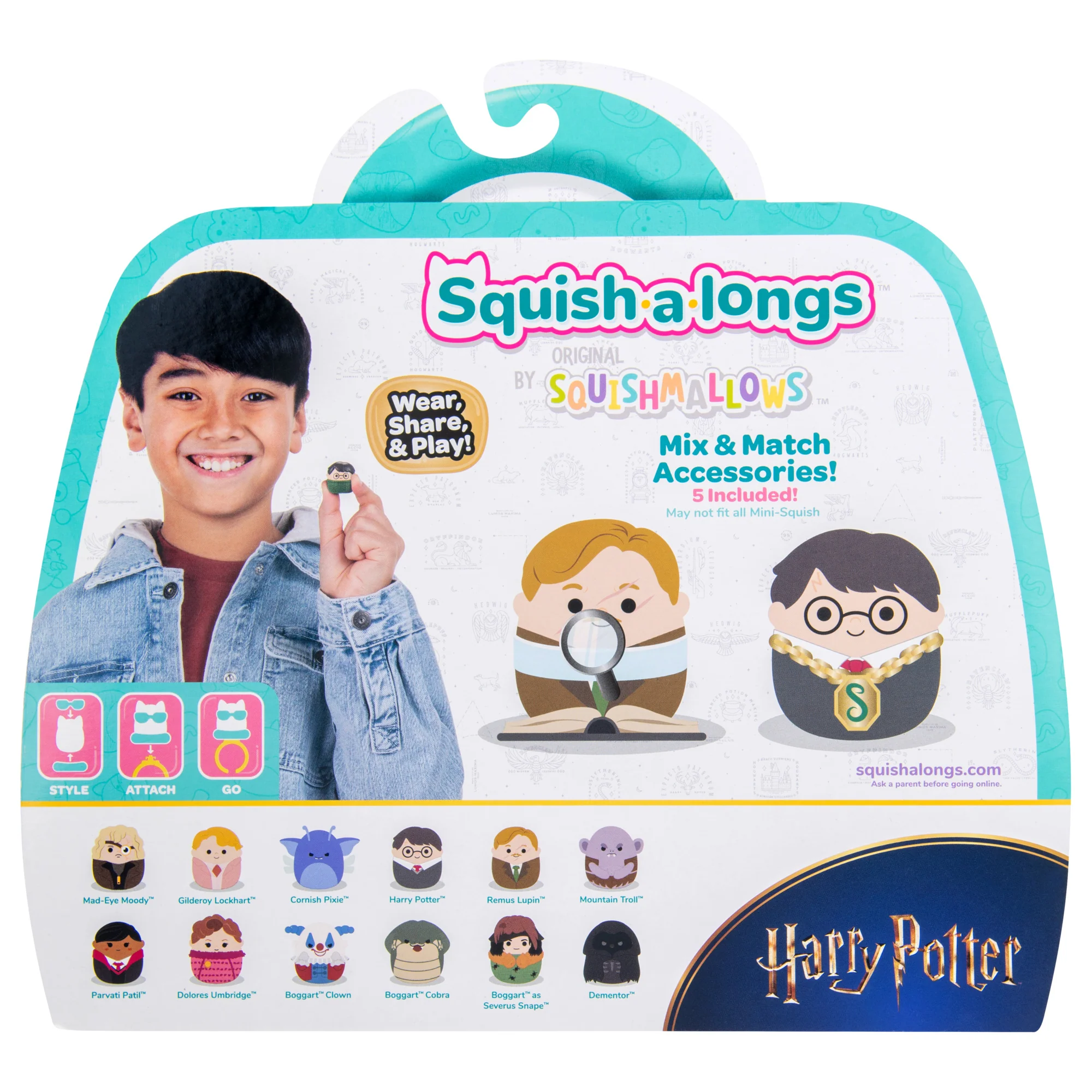 Squish-a-longs “Harry Potter” Mini-Squish + Accessory 12-Pack – Defense Against the Dark Arts Class - Image 10