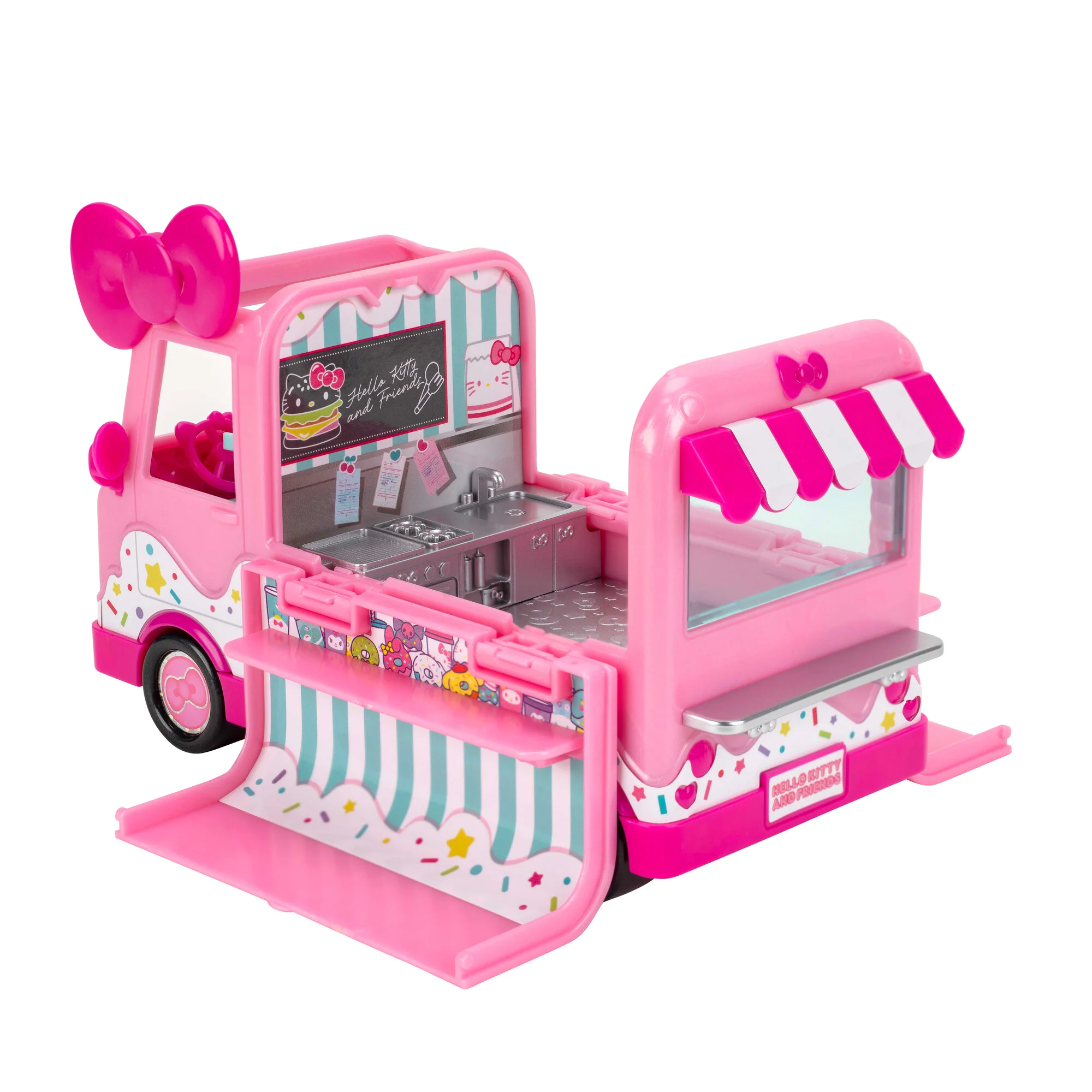 Squish-a-longs Hello Kitty and Friends Hello Kitty Cafe Truck Playset - Image 13