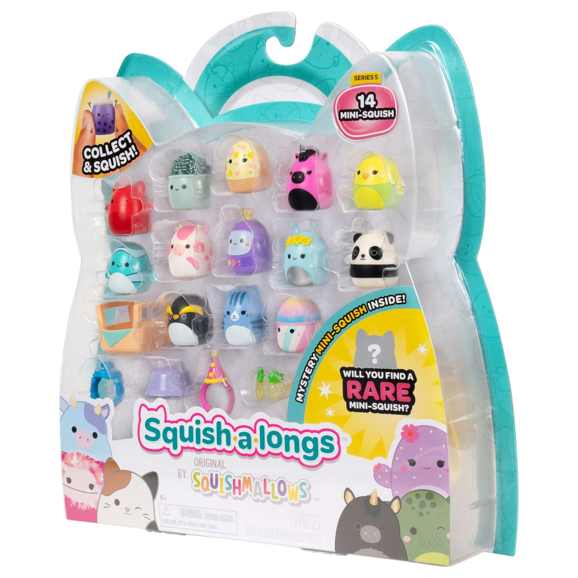 Squish-a-longs Mini-Squish 14-Pack (Wave 5, Style 1) - Image 7