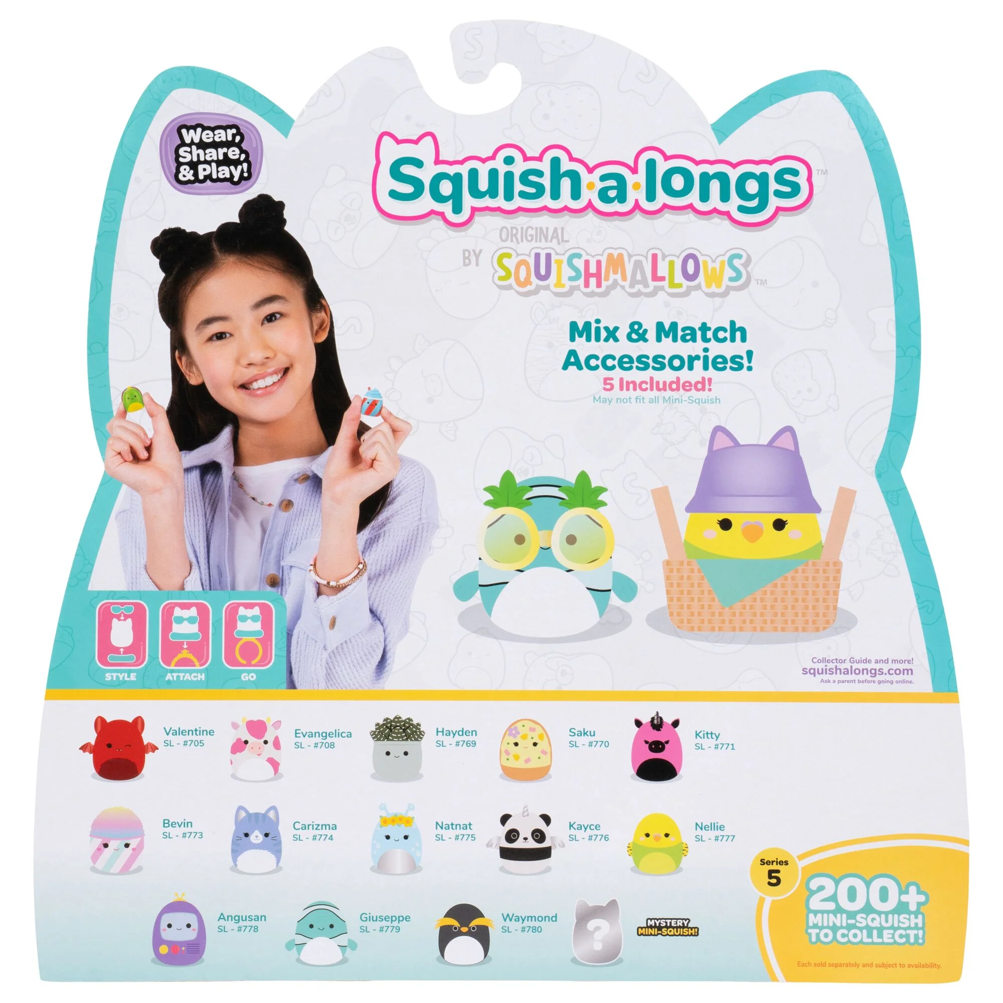 Squish-a-longs Mini-Squish 14-Pack (Wave 5, Style 1) - Image 8