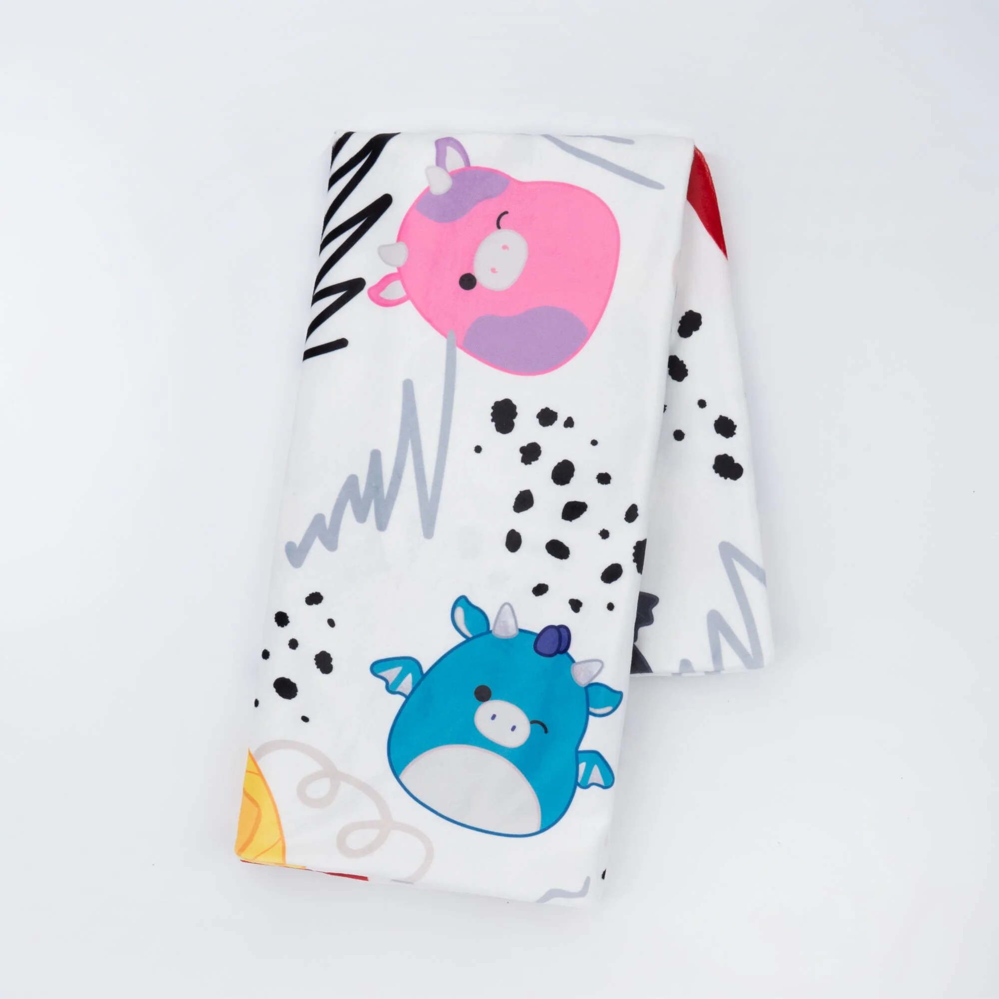 "Squish Vibes" White SquishPillow Pillowcase (Standard) - Image 6