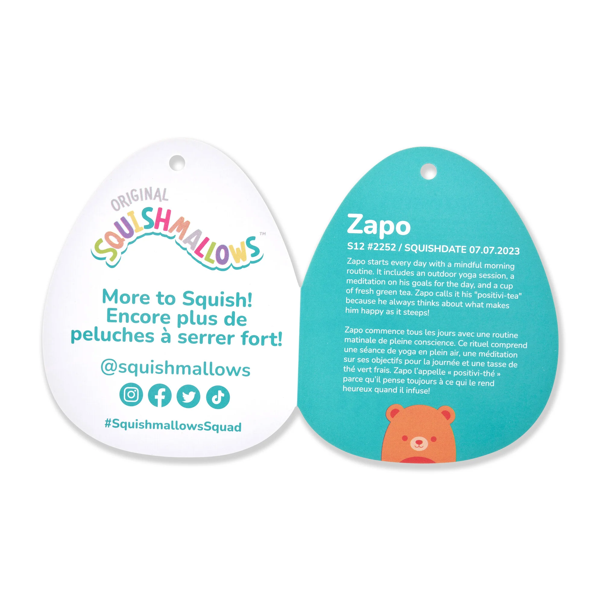 12-Inch Zapo the Neon Orange Bear - Image 6