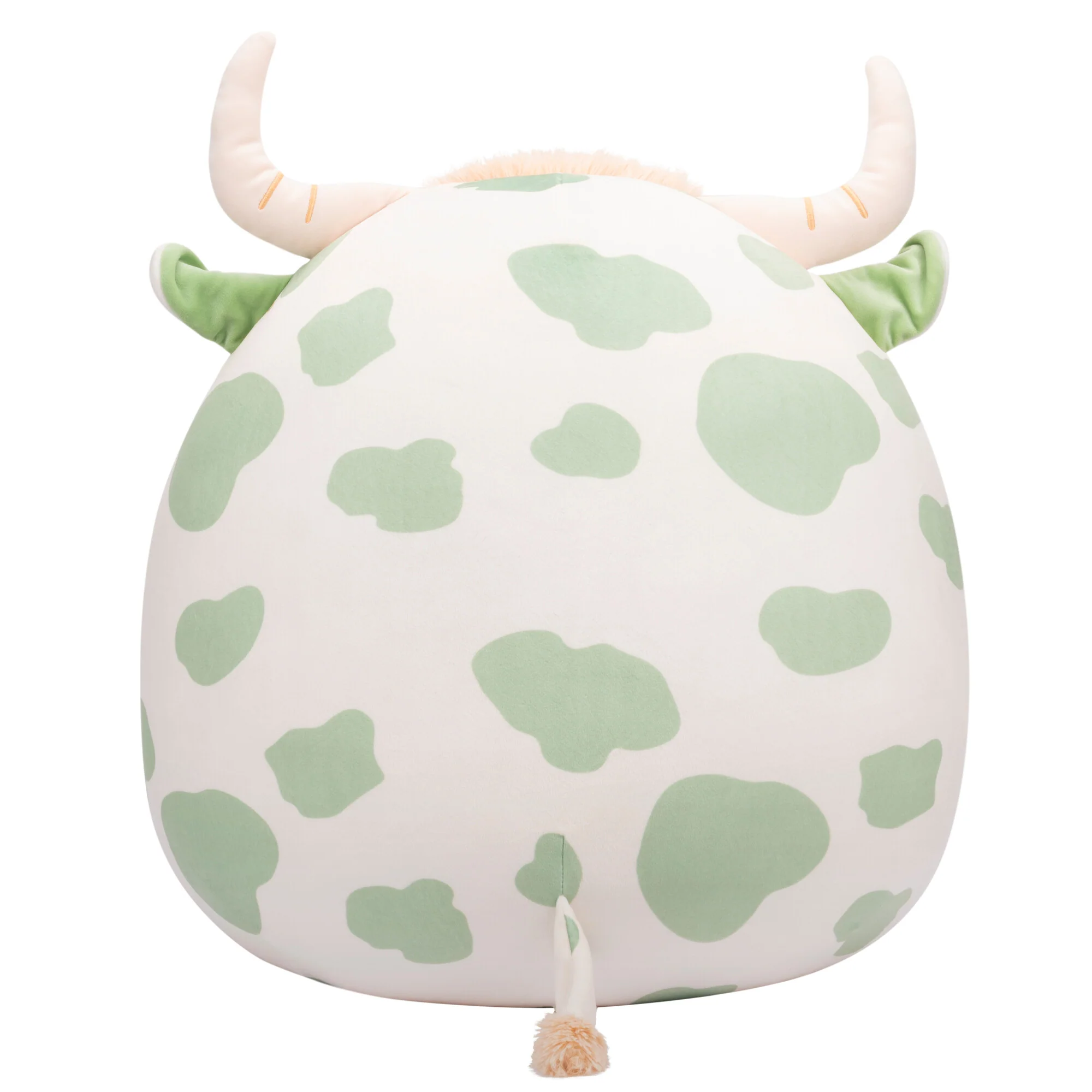 20-Inch Celestino the Sage Green Spotted Highland Cow - Image 4