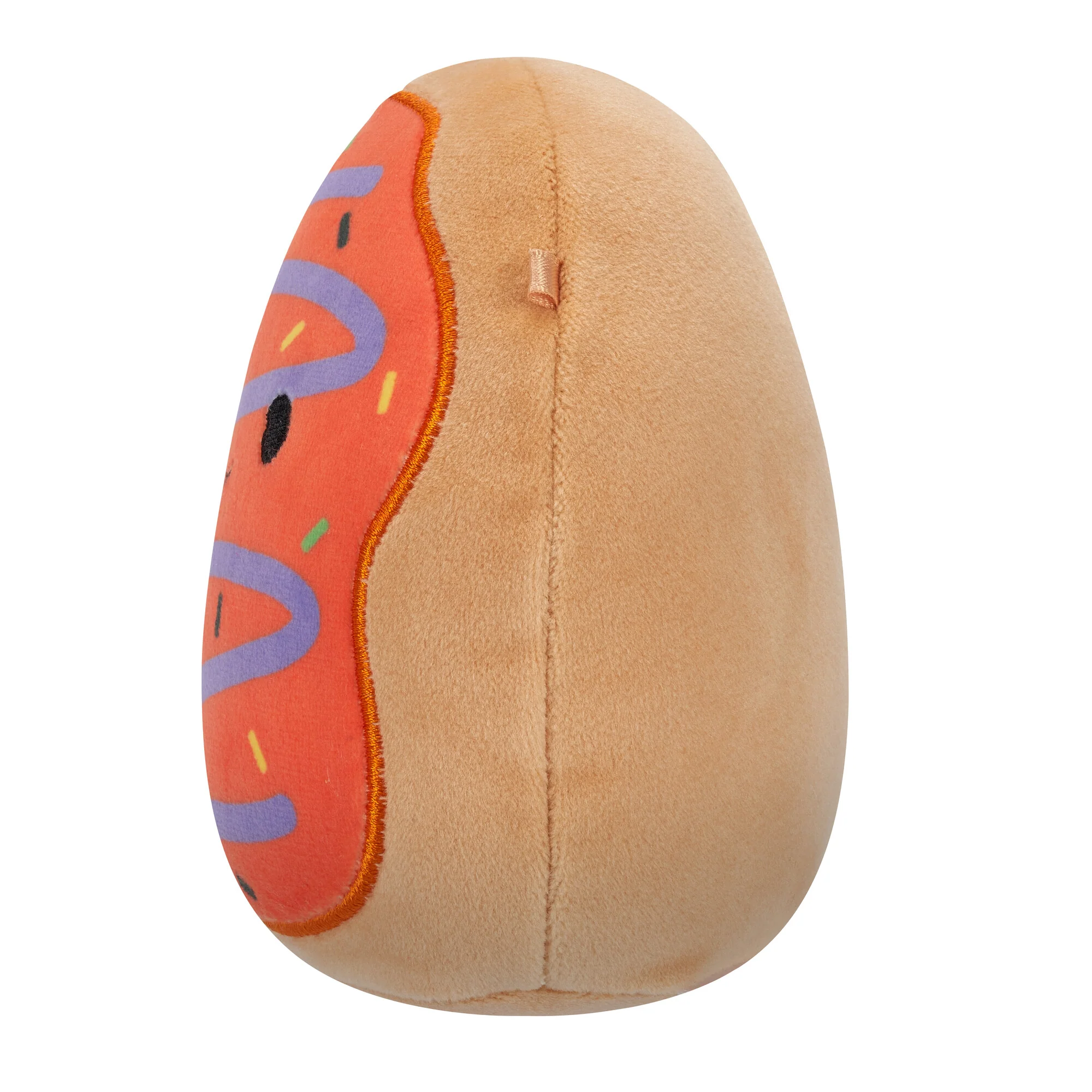 5-Inch Jay the Orange Frosted Donut with Purple Drizzle - Image 3