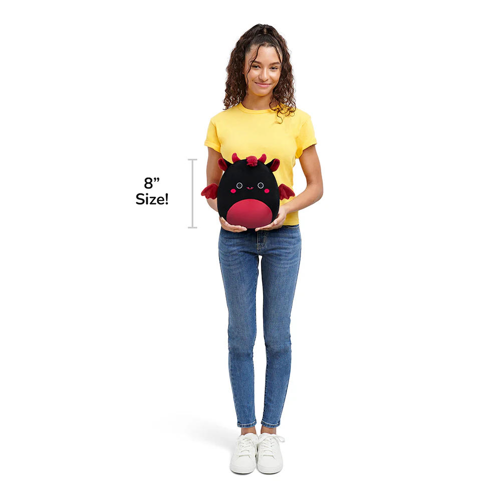 8-Inch Rebecca the Black and Maroon Jersey Devil - Image 7